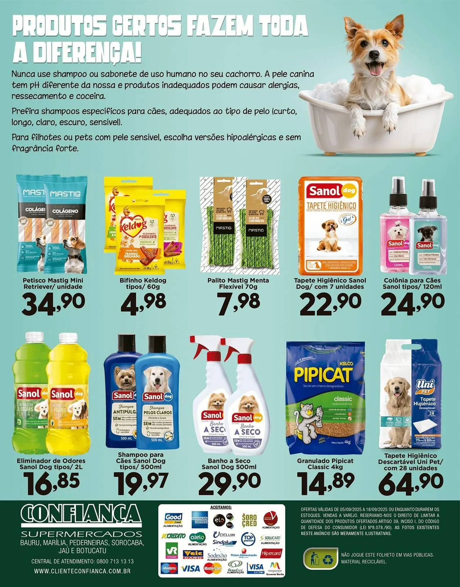 Encarte de Catálogo Confiança Supermercados 9 de setembro até 18 de setembro 2025 - Pagina 6