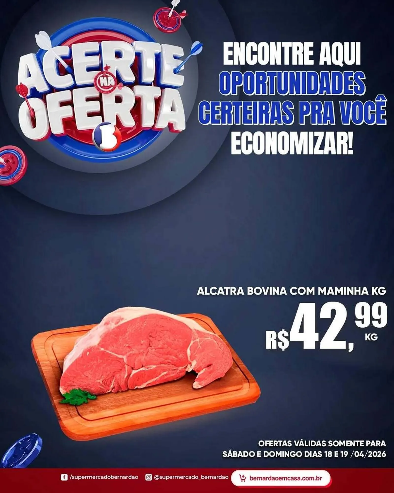 Encarte de Catálogo Supermercado Bernardão 18 de abril até 19 de abril 2026 - Pagina 4