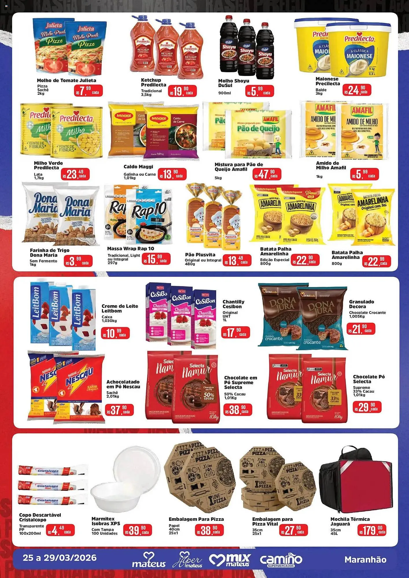 Encarte de Catálogo Supermercados Mateus 25 de março até 29 de março 2026 - Pagina 3