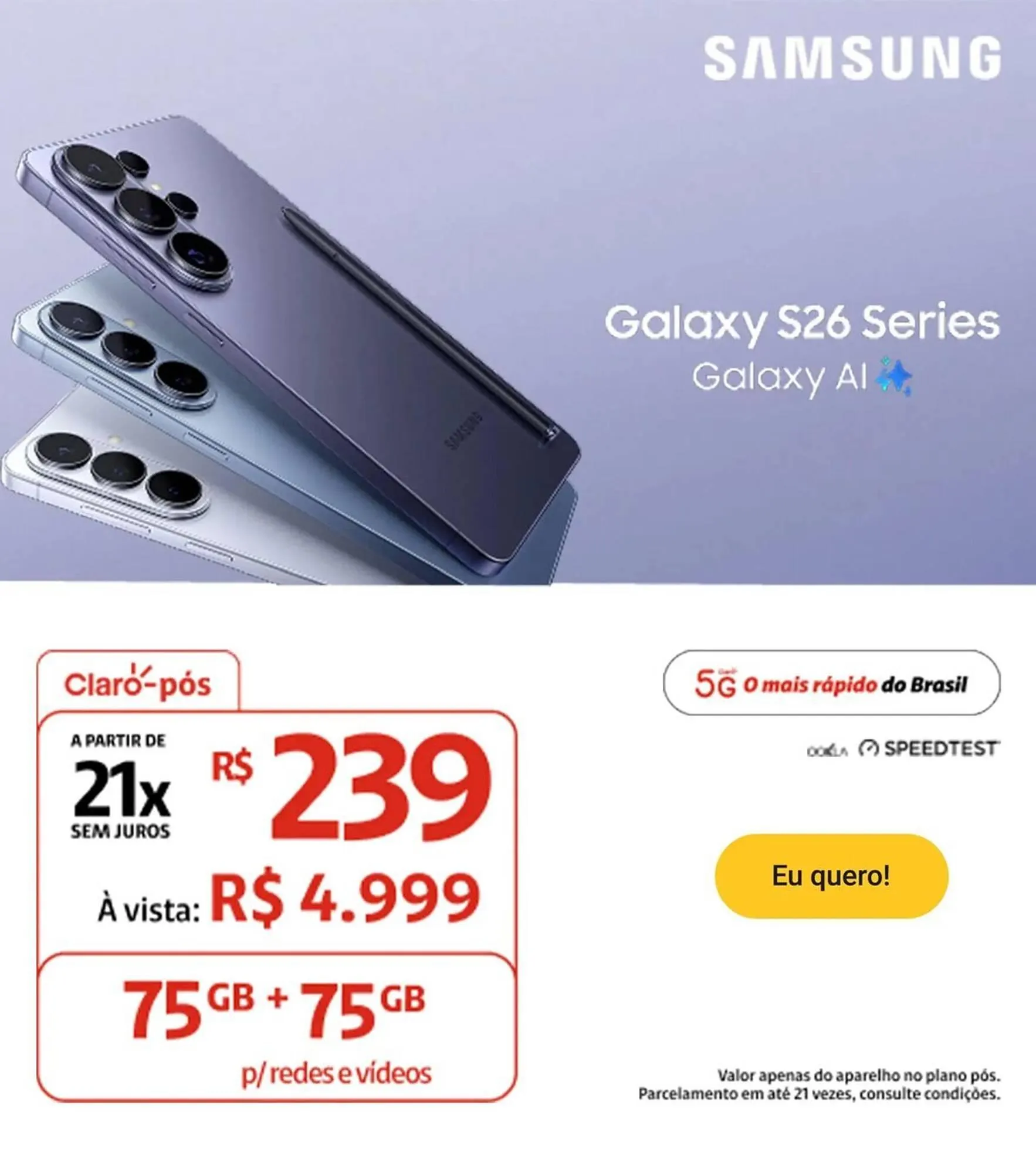 Encarte de Folheto Claro 10 de abril até 13 de abril 2026 - Pagina 8