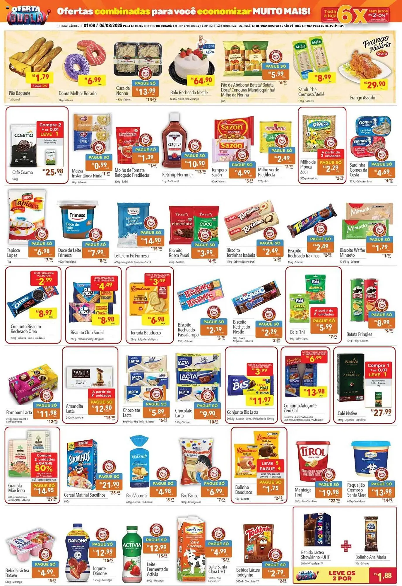 Encarte de Catálogo Supermercados Condor 2 de agosto até 6 de agosto 2025 - Pagina 2