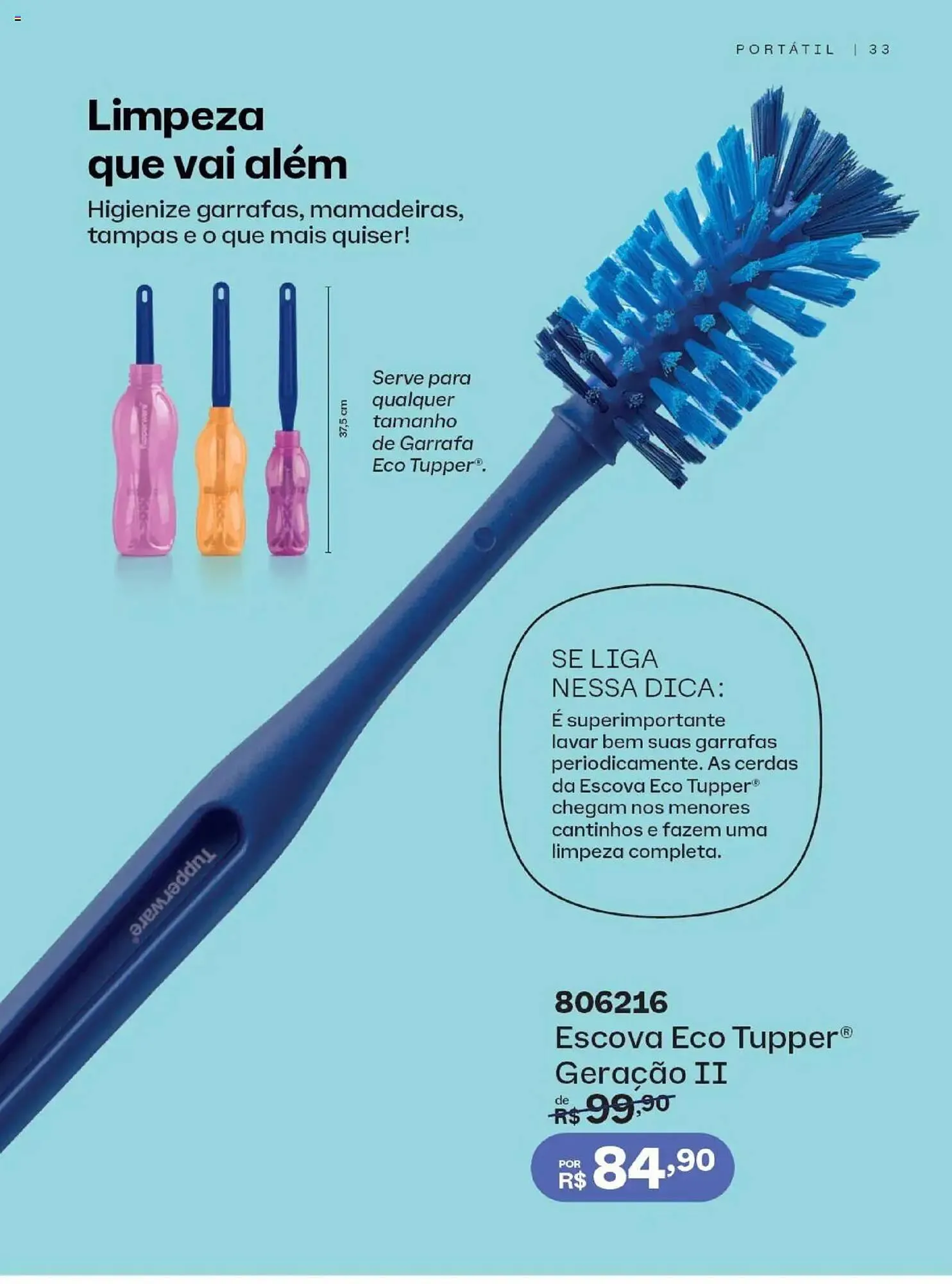 Encarte de Catálogo Tupperware 1 de agosto até 31 de agosto 2025 - Pagina 33