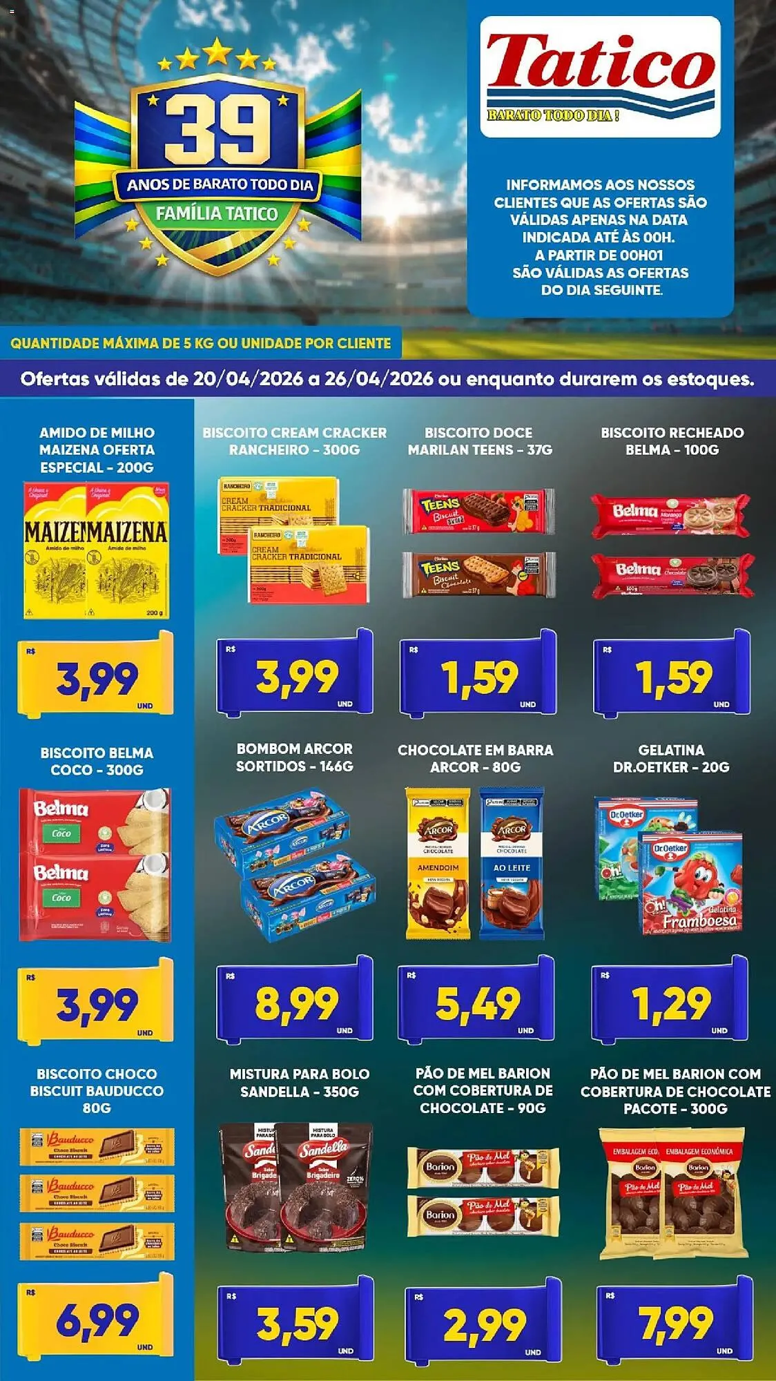 Encarte de Tabloide Tatico 20 de abril até 26 de abril 2026 - Pagina 5