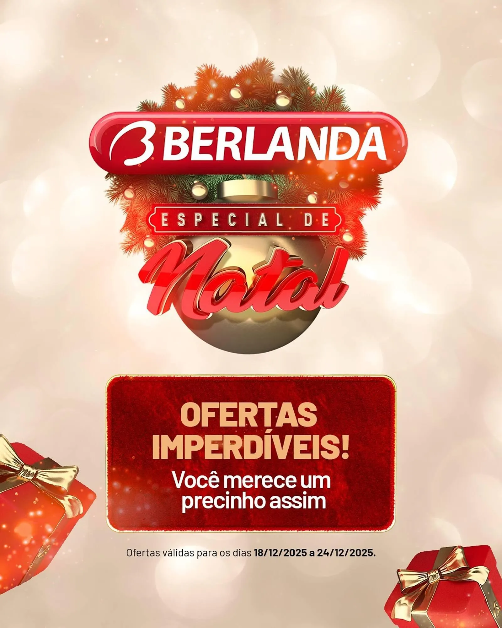 Encarte de Catálogo Berlanda 18 de dezembro até 24 de dezembro 2025 - Pagina 1