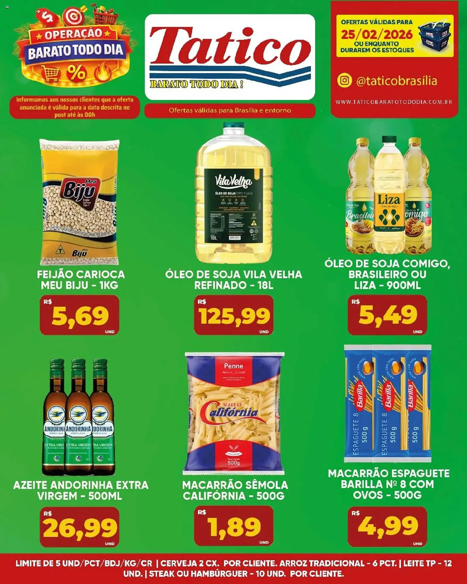 Encarte de Tabloide Tatico 25 de fevereiro até 25 de fevereiro 2026 - Pagina 3