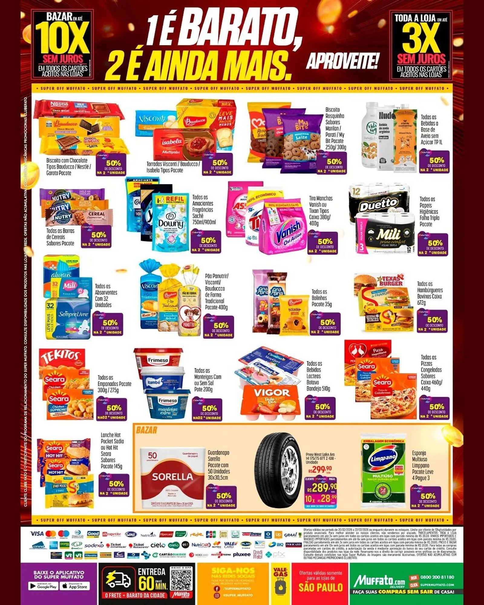 Encarte de Encarte Muffato 20 de fevereiro até 22 de fevereiro 2026 - Pagina 2