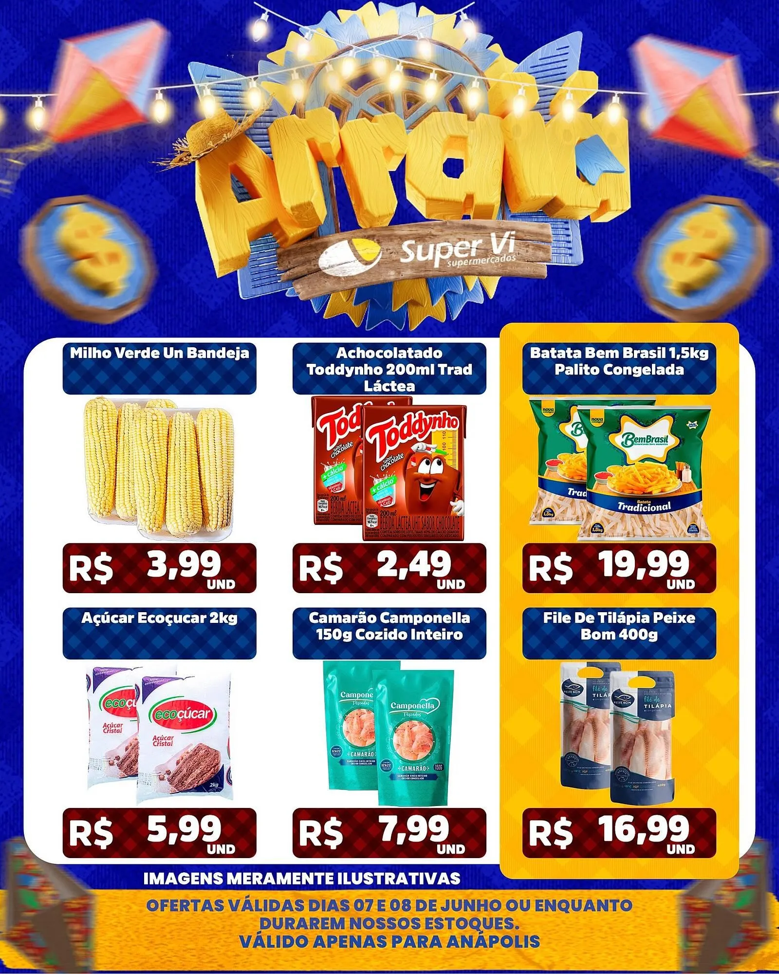 Encarte de Catálogo Super Vi Supermercados 7 de junho até 8 de junho 2025 - Pagina 2