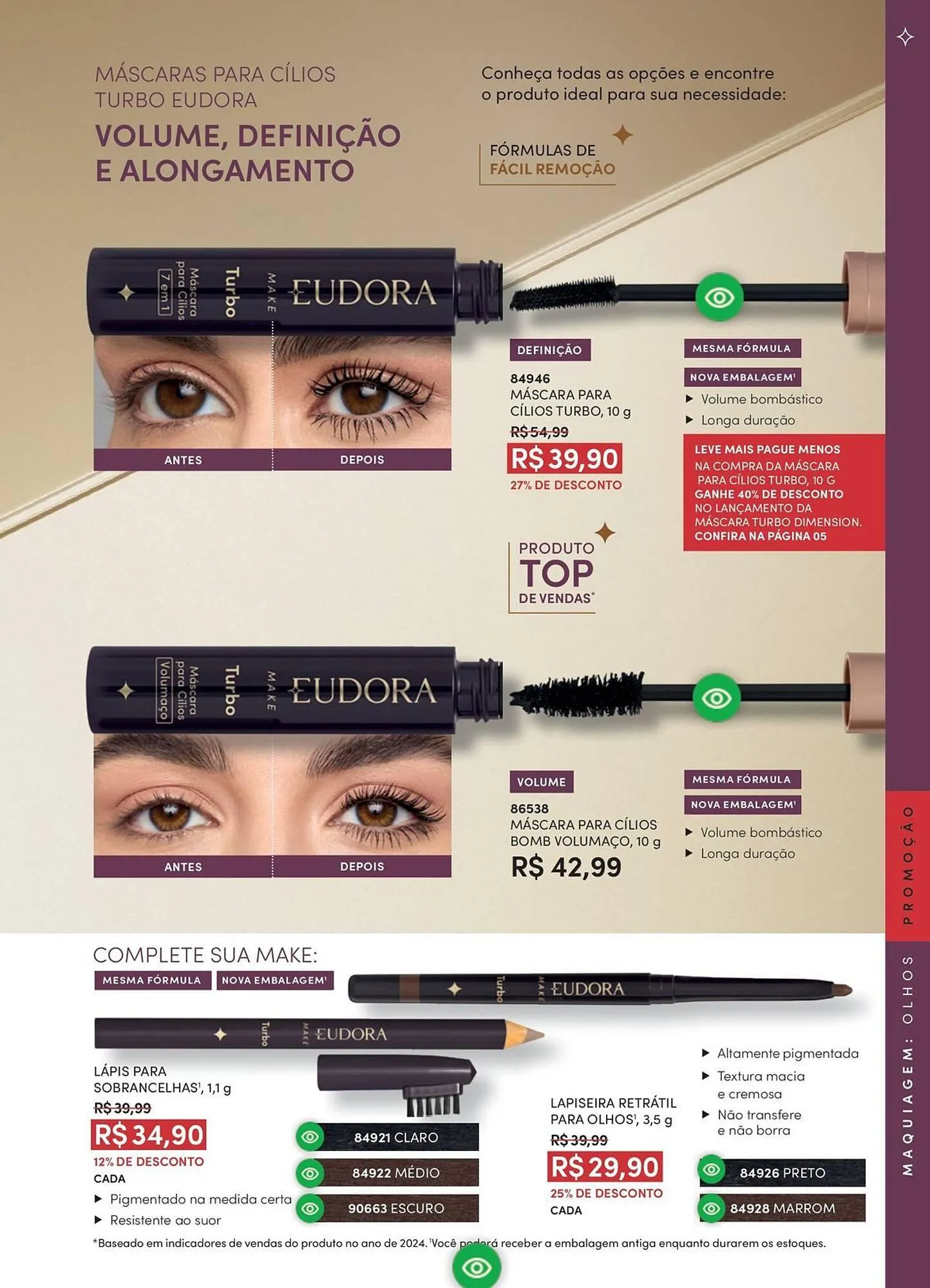 Encarte de Catálogo Eudora 27 de janeiro até 28 de fevereiro 2026 - Pagina 55