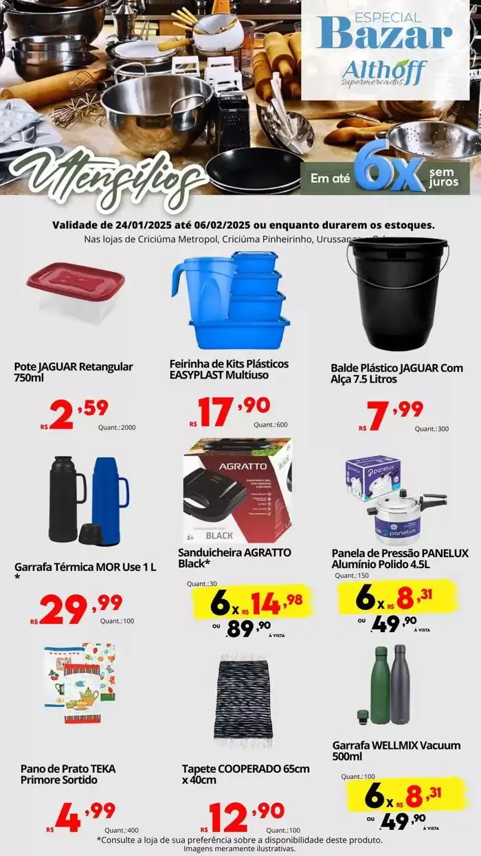 Encarte de Encarte Bazar - IN. 24 de janeiro até 6 de fevereiro 2025 - Pagina 3