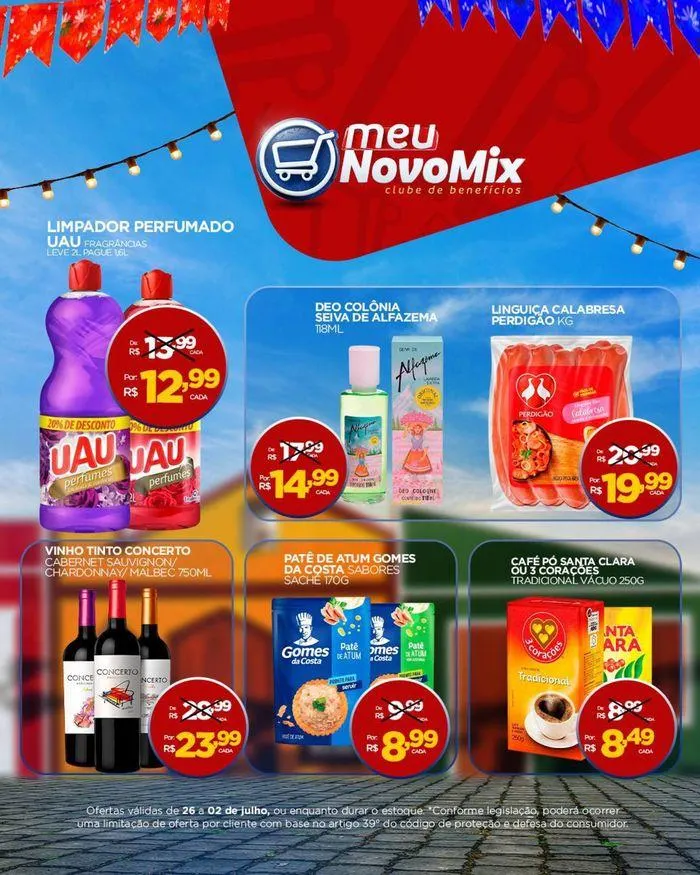Encarte de Oferta Novo Mix 28 de junho até 2 de julho 2024 - Pagina 3