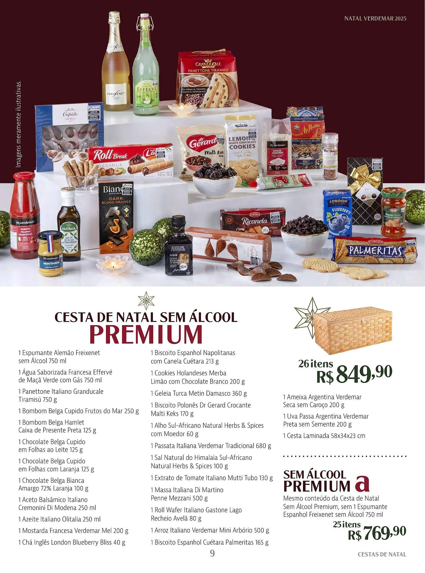 Encarte de Catálogo Verdemar Supermercado 1 de dezembro até 25 de dezembro 2025 - Pagina 9