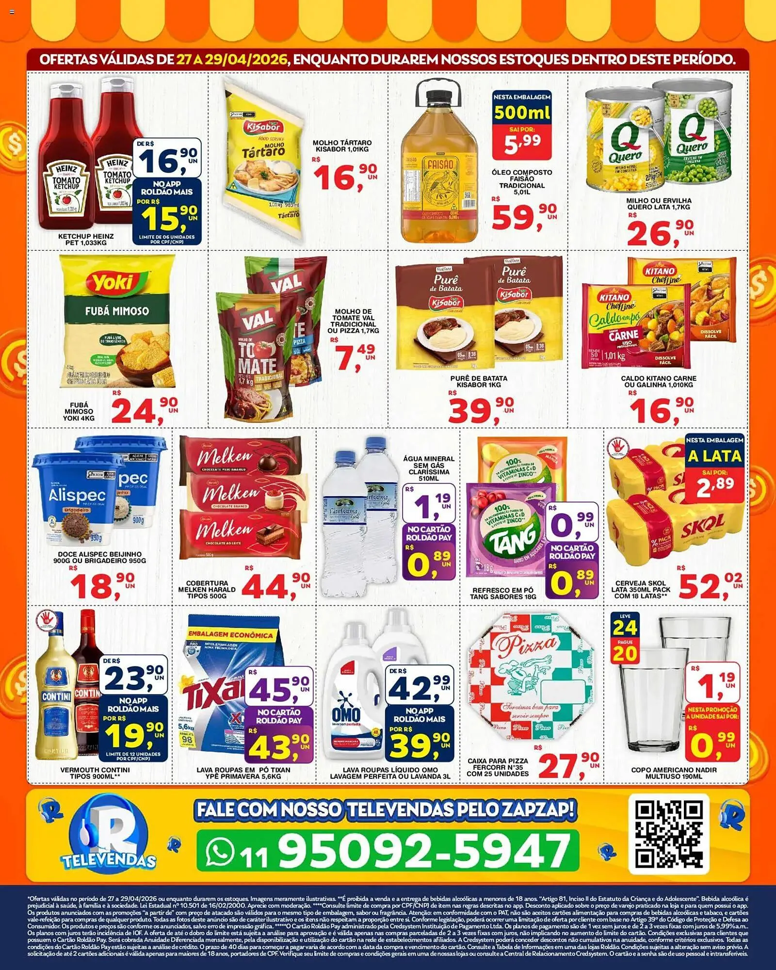 Encarte de Folheto Roldão 27 de abril até 30 de abril 2026 - Pagina 2
