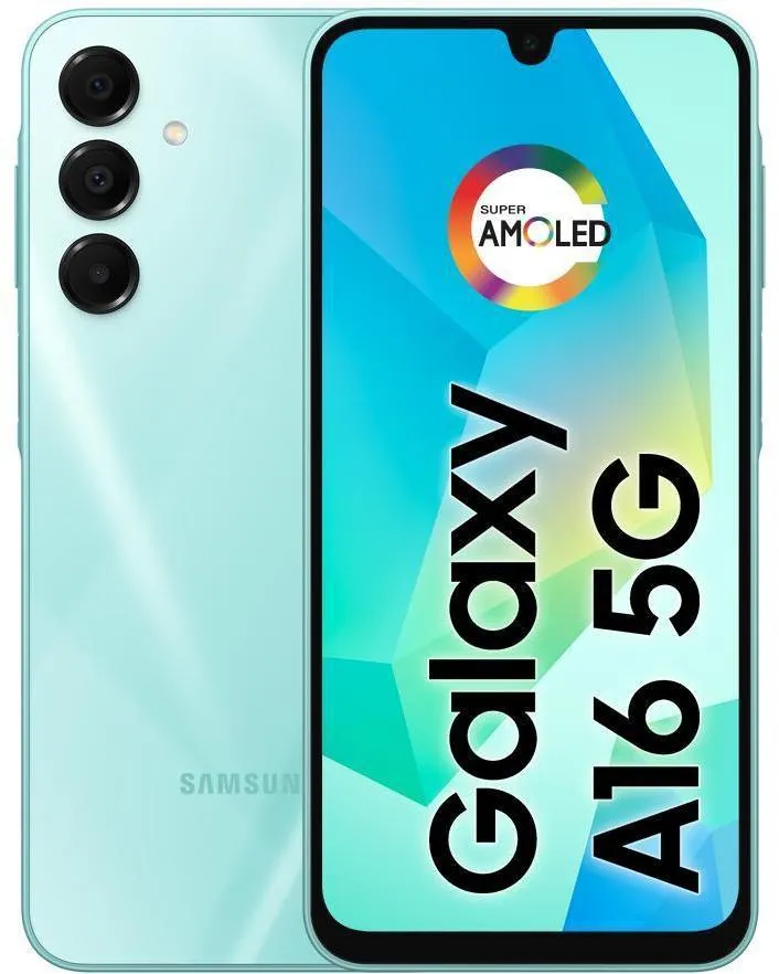 Smartphone / Telefone Celular Samsung Galaxy A16 5G 128GB 4GB RAM Câmera50MP Tela 6.7" NFC IP54 B Verde Claro
