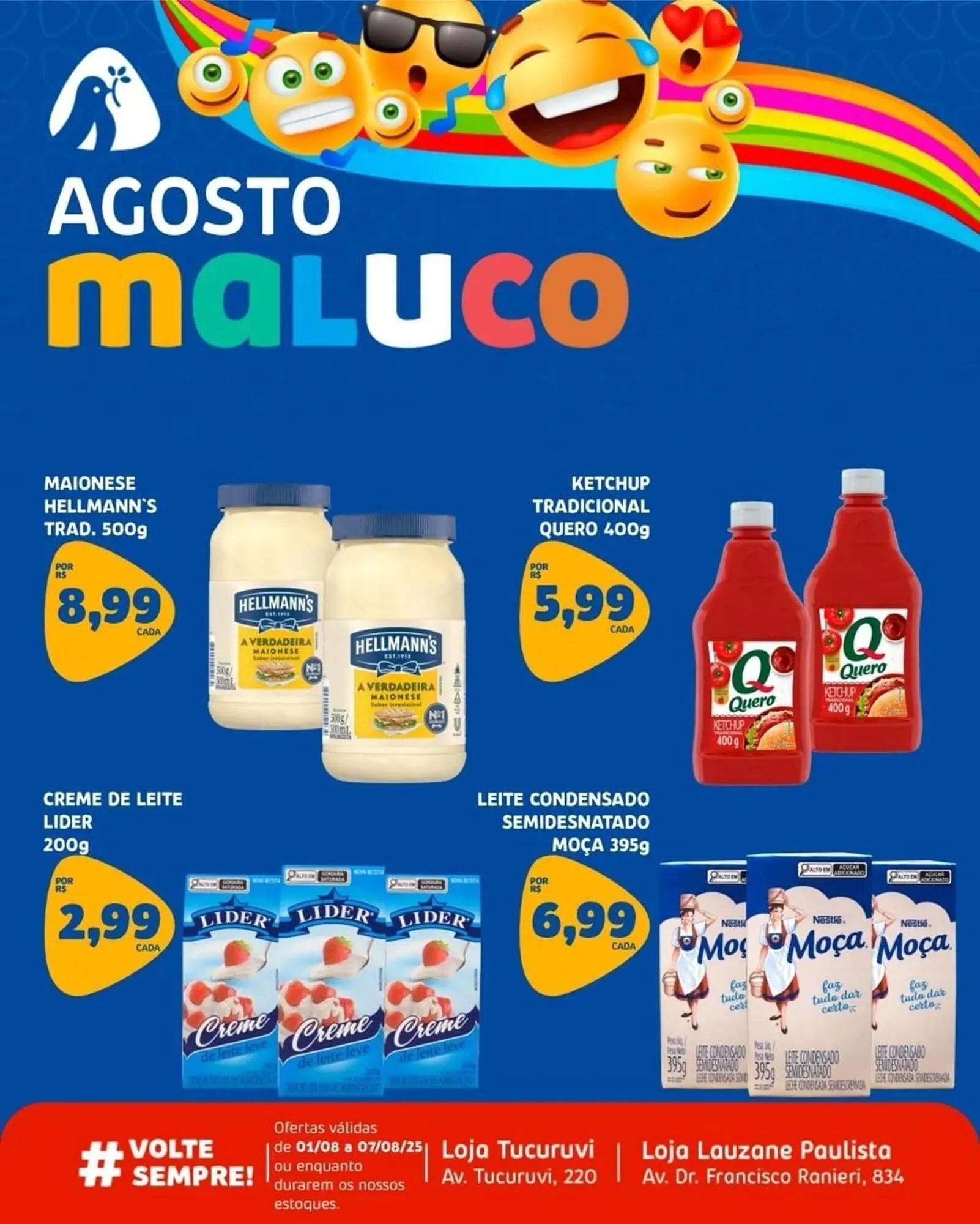 Encarte de Catálogo Trimais Supermercado 2 de agosto até 7 de agosto 2025 - Pagina 1