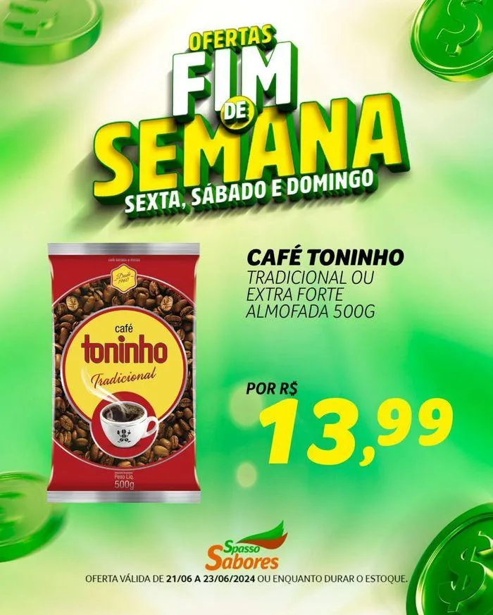 Encarte de Ofertas Spasso Sabores 21 de junho até 23 de junho 2024 - Pagina 6