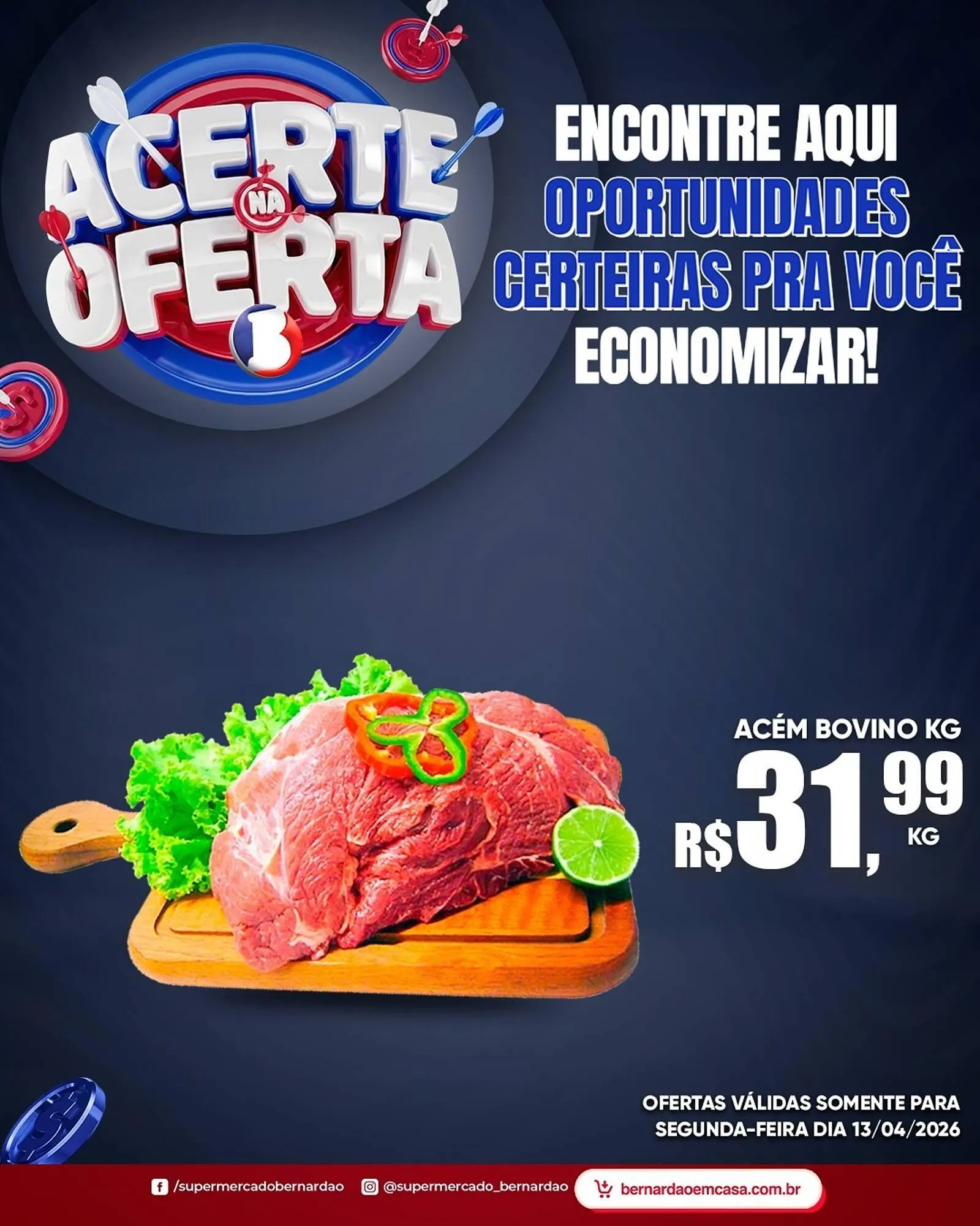 Encarte de Catálogo Supermercado Bernardão 13 de abril até 13 de abril 2026 - Pagina 2