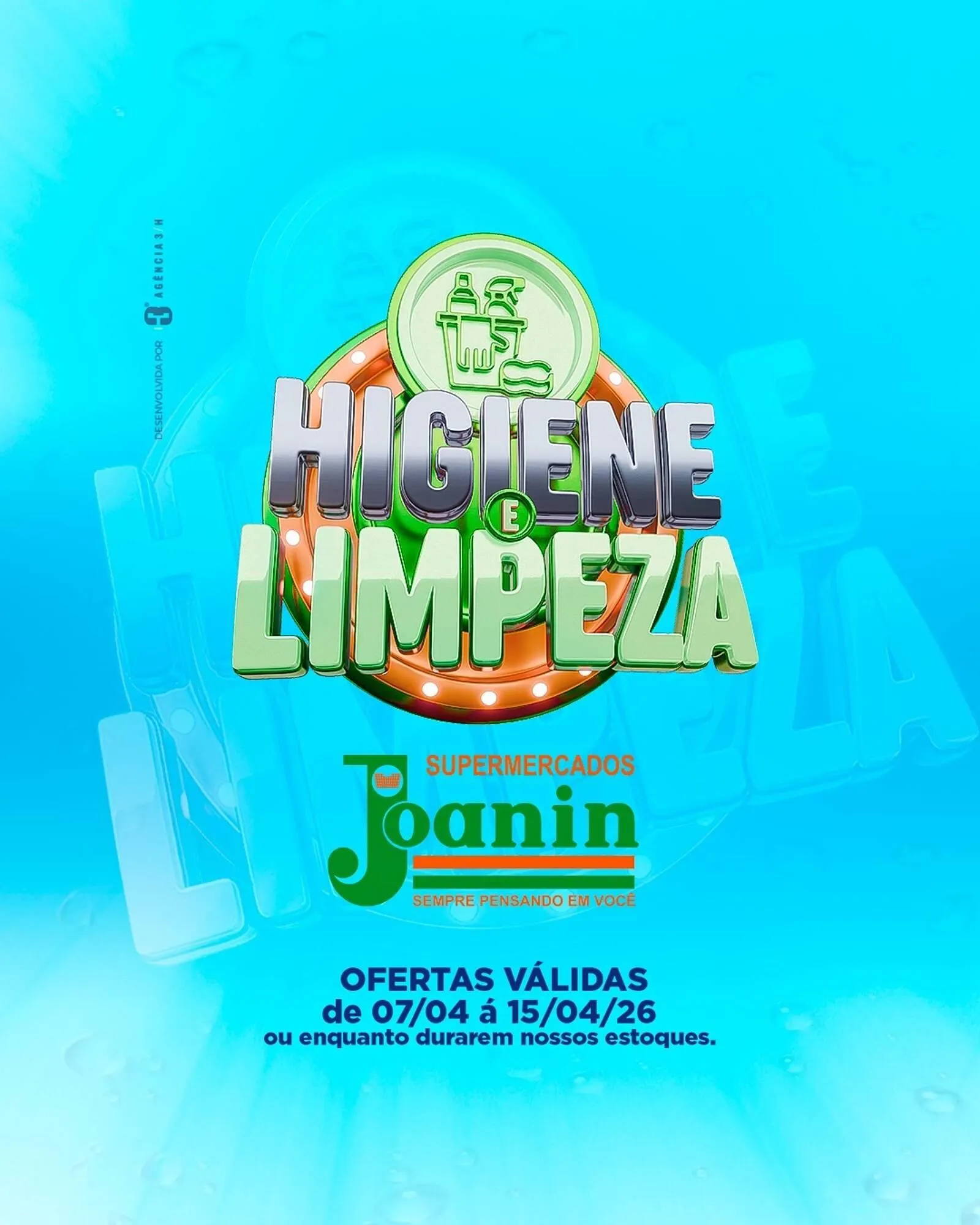 Encarte de Catálogo Supermercados Joanin 13 de abril até 15 de abril 2026 - Pagina 1