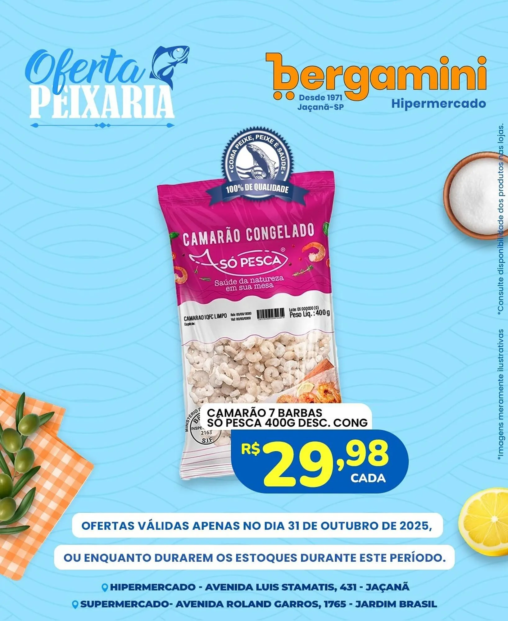 Encarte de Catálogo Supermercado Bergamini 30 de outubro até 31 de outubro 2025 - Pagina 2