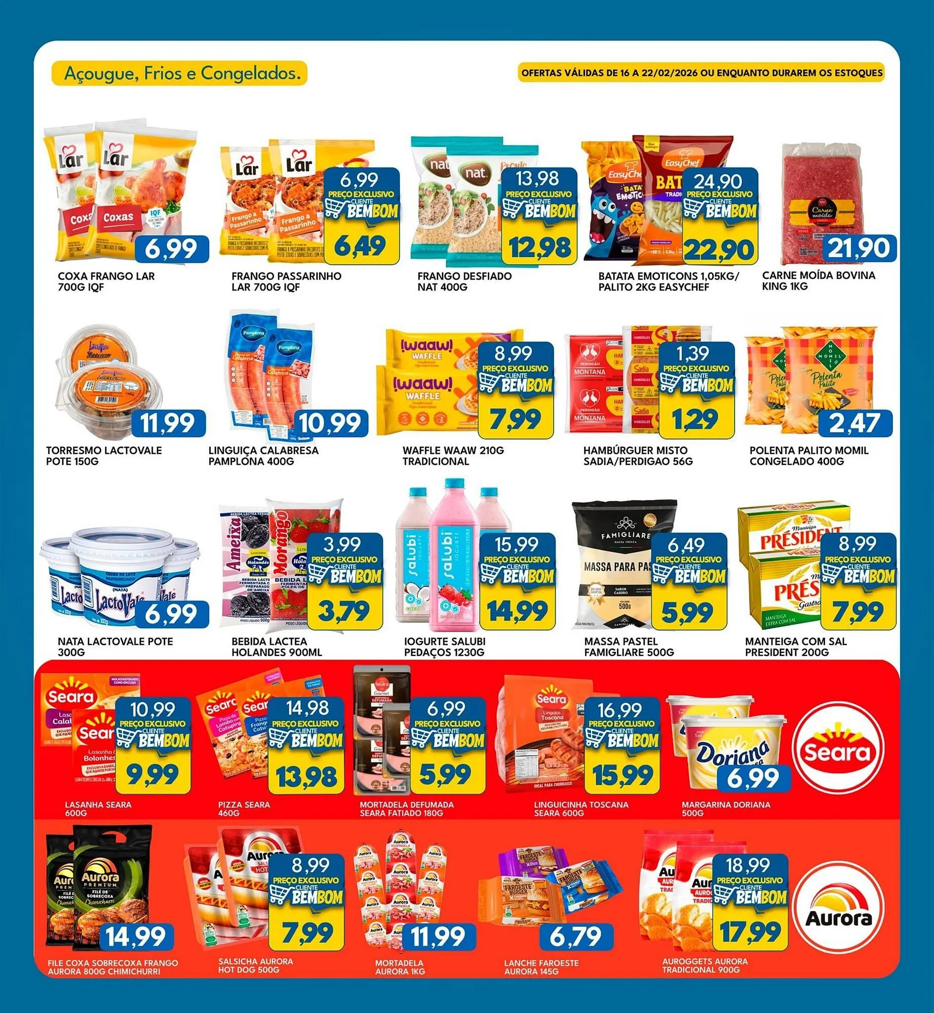 Encarte de Catálogo Rancho Bom Supermercados 16 de fevereiro até 22 de fevereiro 2026 - Pagina 5