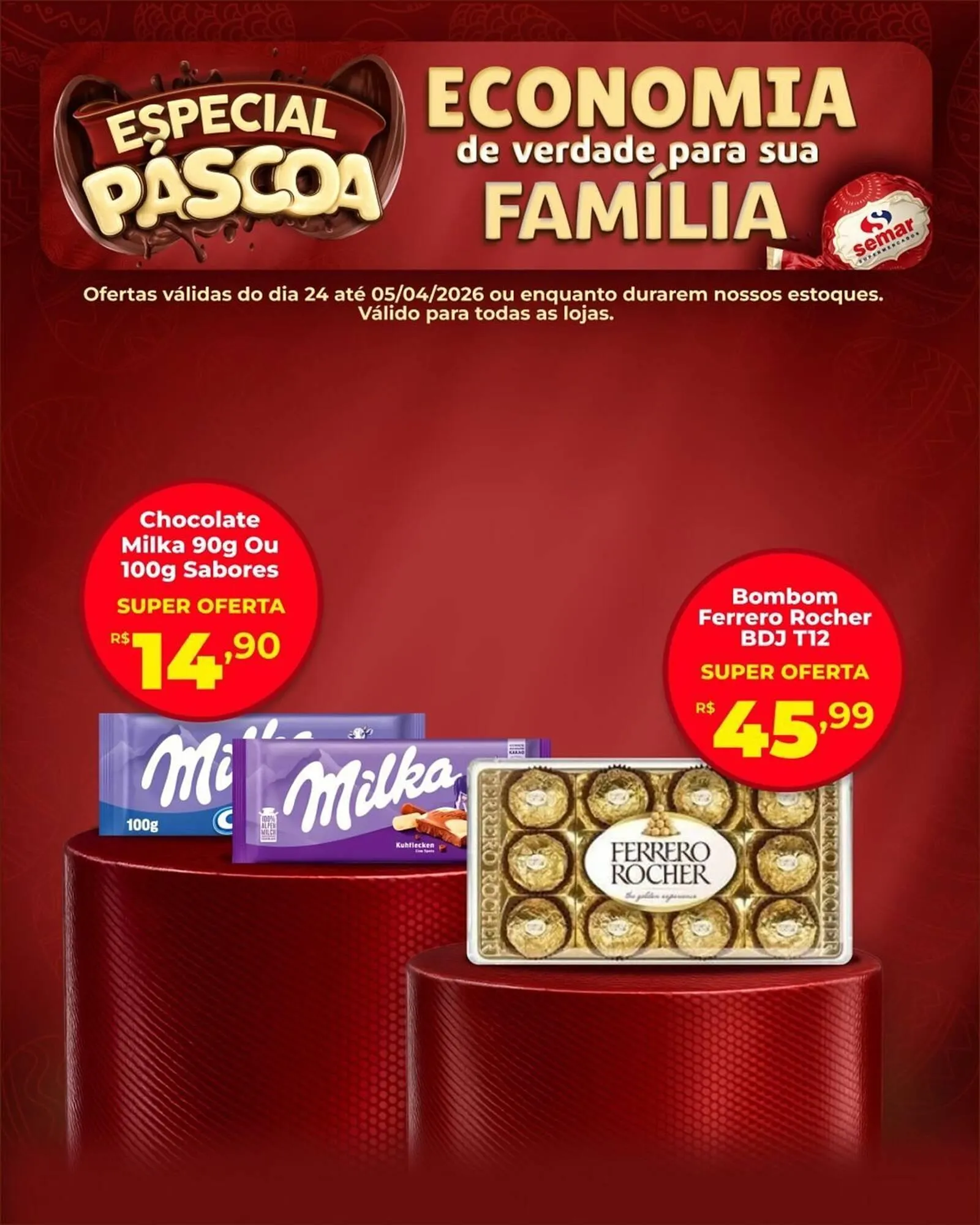 Encarte de Folheto Semar Supermercado 3 de abril até 5 de abril 2026 - Pagina 6