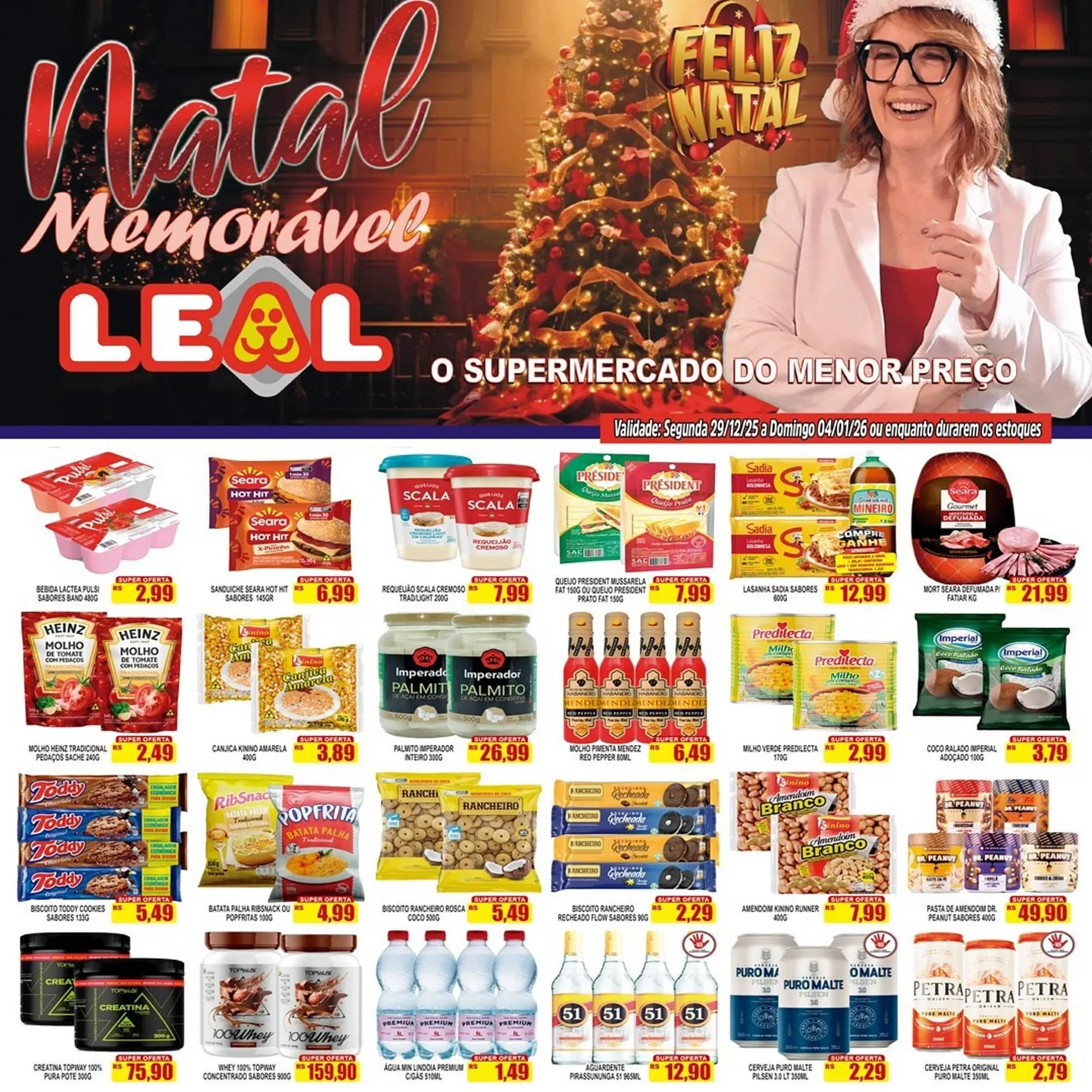 Encarte de Folheto Supermercado leal 29 de dezembro até 4 de janeiro 2026 - Pagina 4