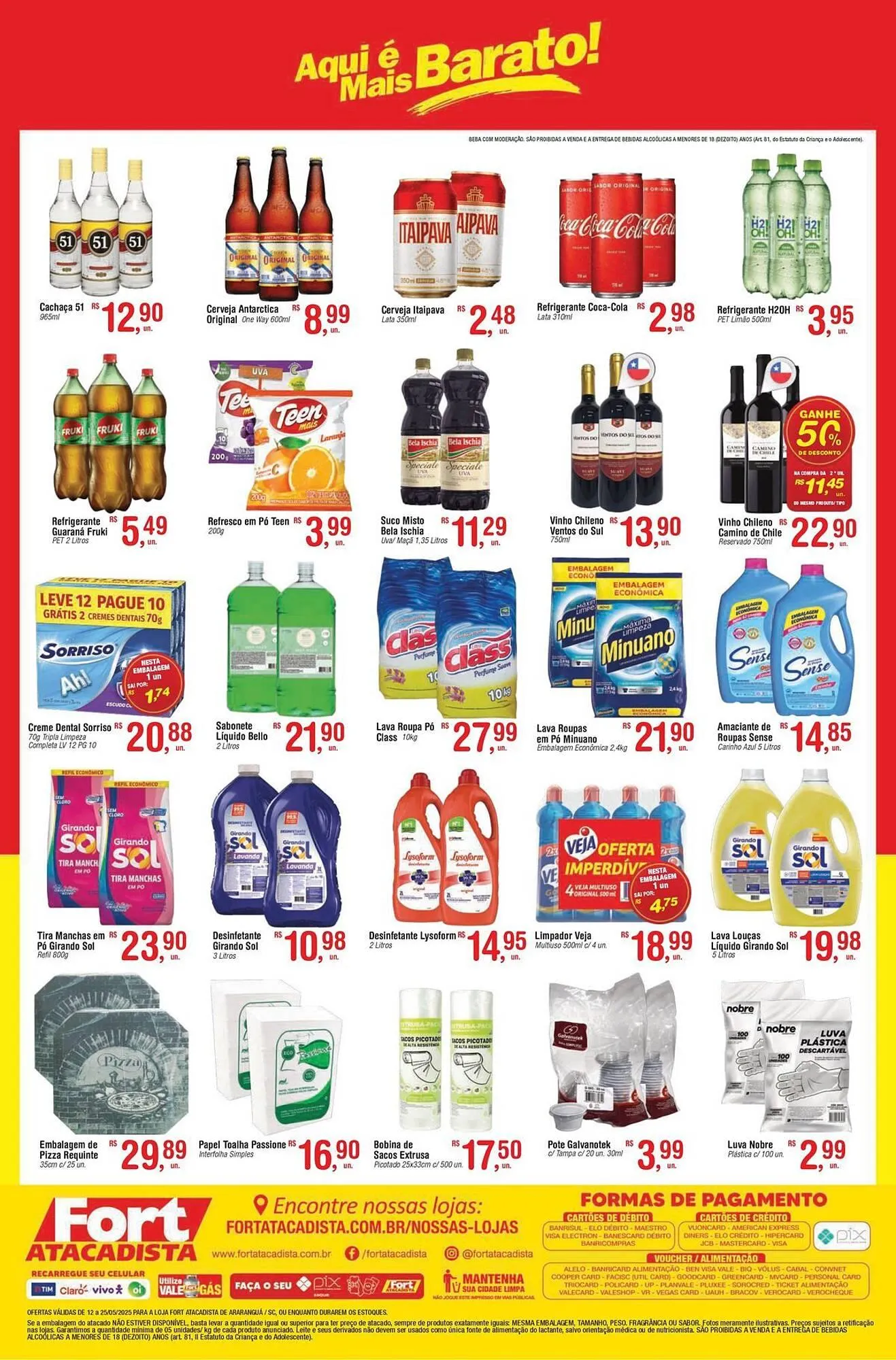 Encarte de Catálogo Fort Atacadista 12 de maio até 15 de maio 2025 - Pagina 4