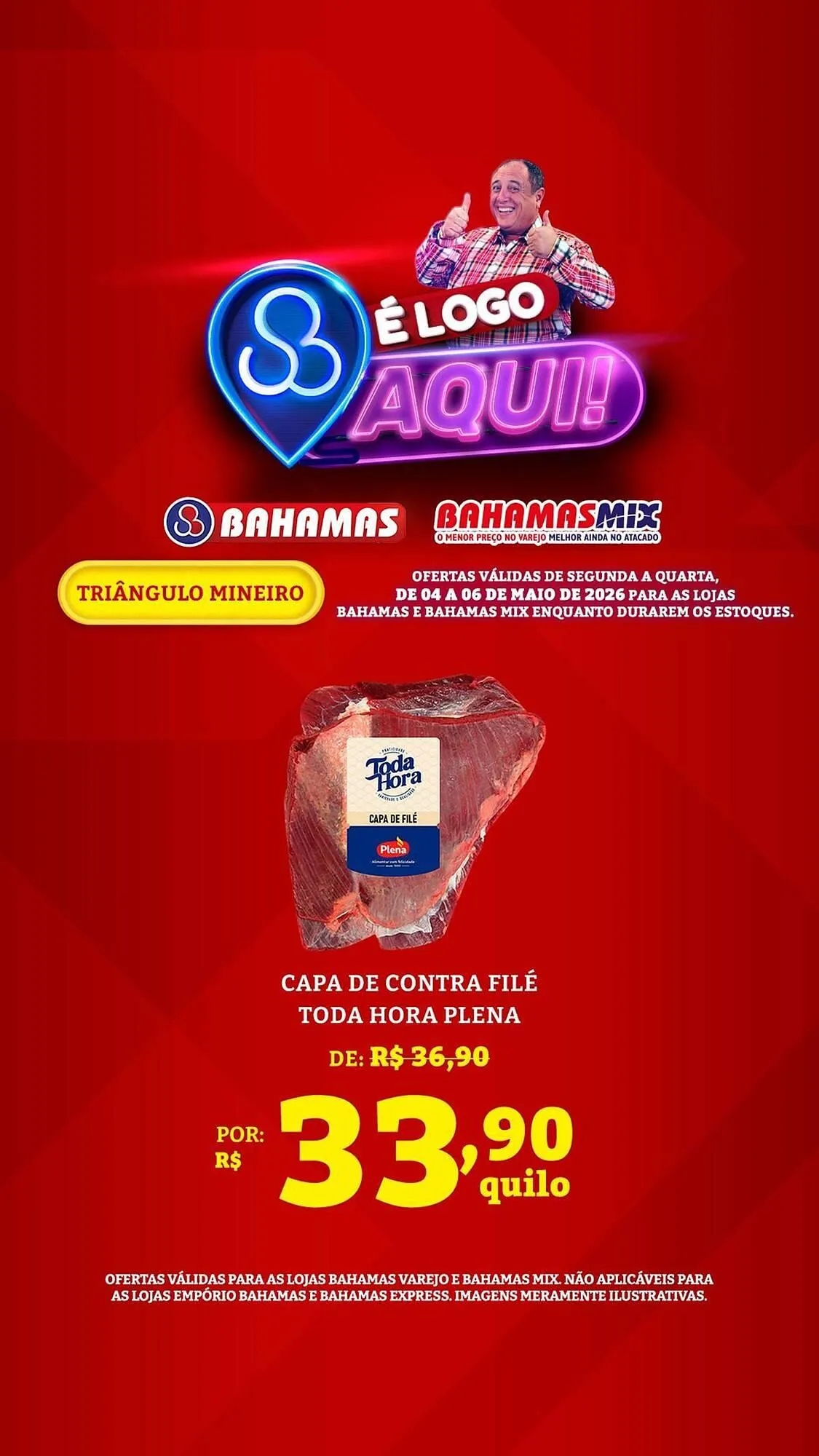 Encarte de Catálogo Bahamas Supermercados 4 de maio até 6 de maio 2026 - Pagina 6