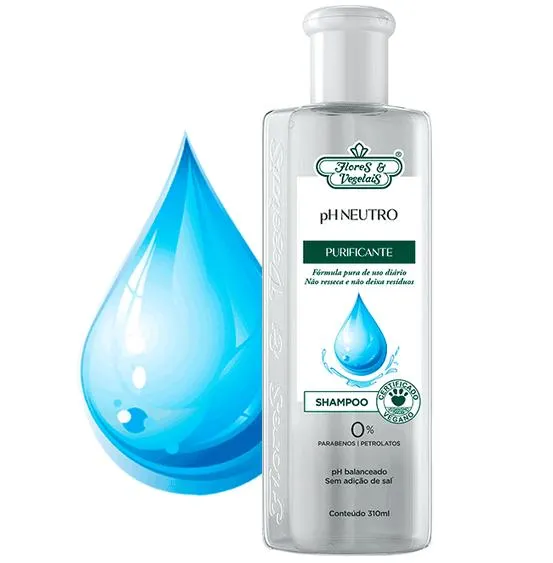 Shampoo Flores E Vegetais Neutro 300Ml