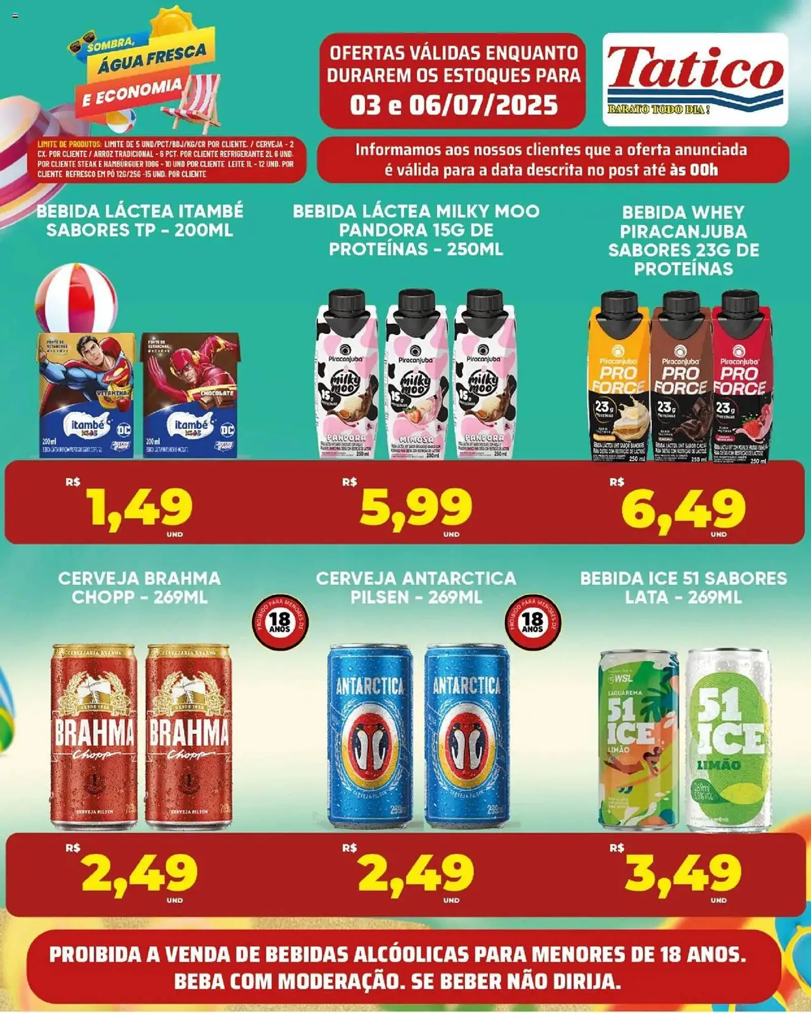 Encarte de Catálogo Tatico 3 de julho até 7 de julho 2025 - Pagina 4