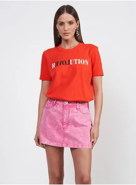 Camiseta Manga Curta Revolution