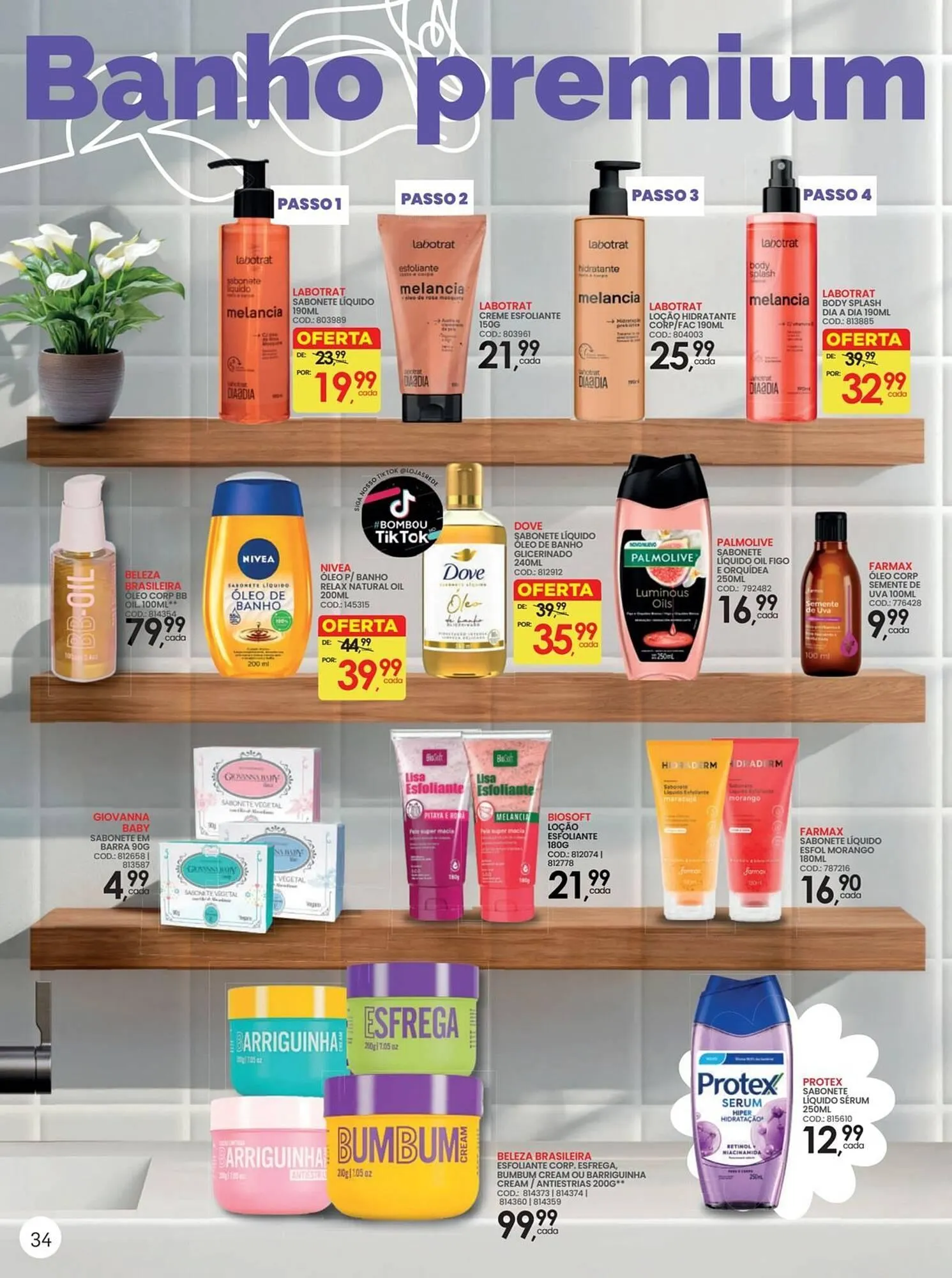 Encarte de Folheto Lojas Rede 5 de setembro até 30 de setembro 2025 - Pagina 34