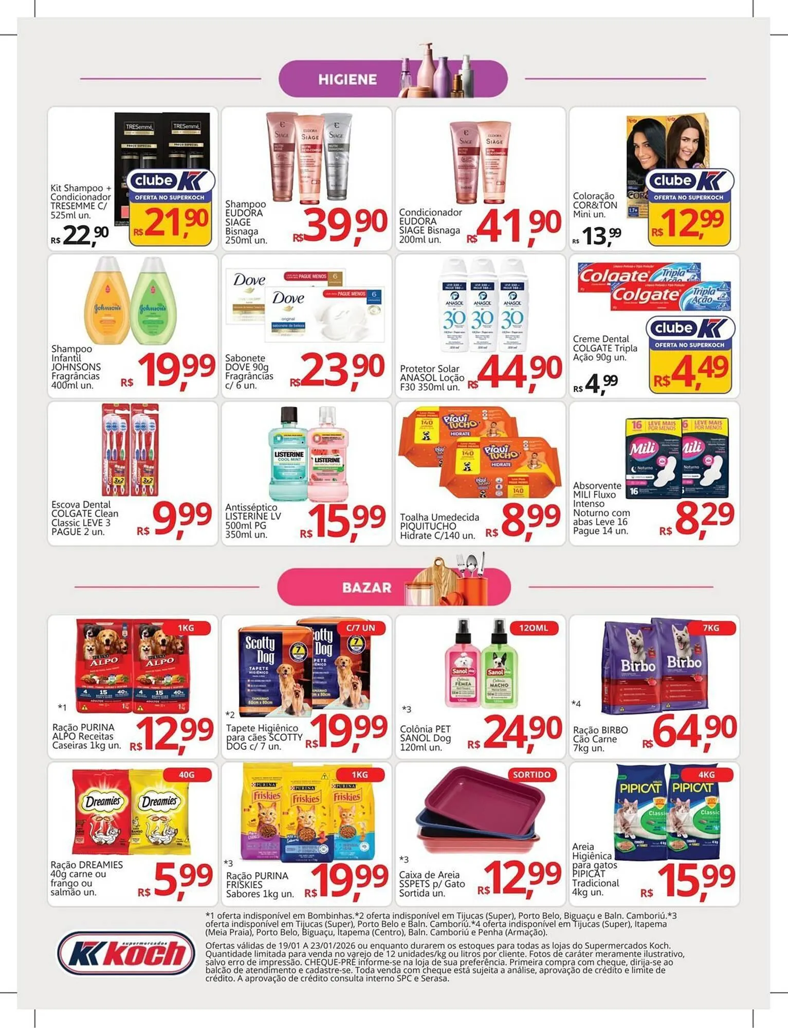 Encarte de Catálogo Supermercados Koch 19 de janeiro até 23 de janeiro 2026 - Pagina 8