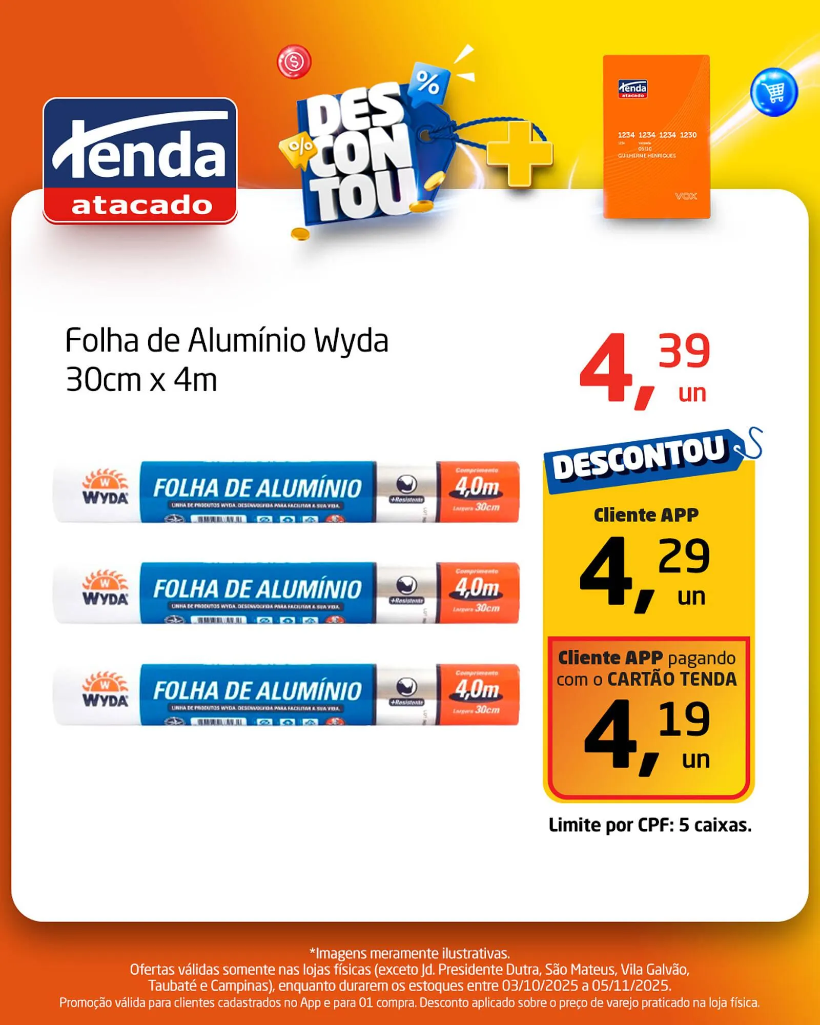 Encarte de Folheto Tenda Atacado 3 de novembro até 5 de novembro 2025 - Pagina 2
