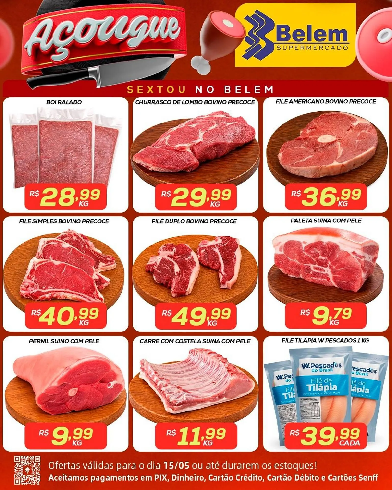 Encarte de Catálogo Belem Supermercados 15 de maio até 15 de maio 2026 - Pagina 1