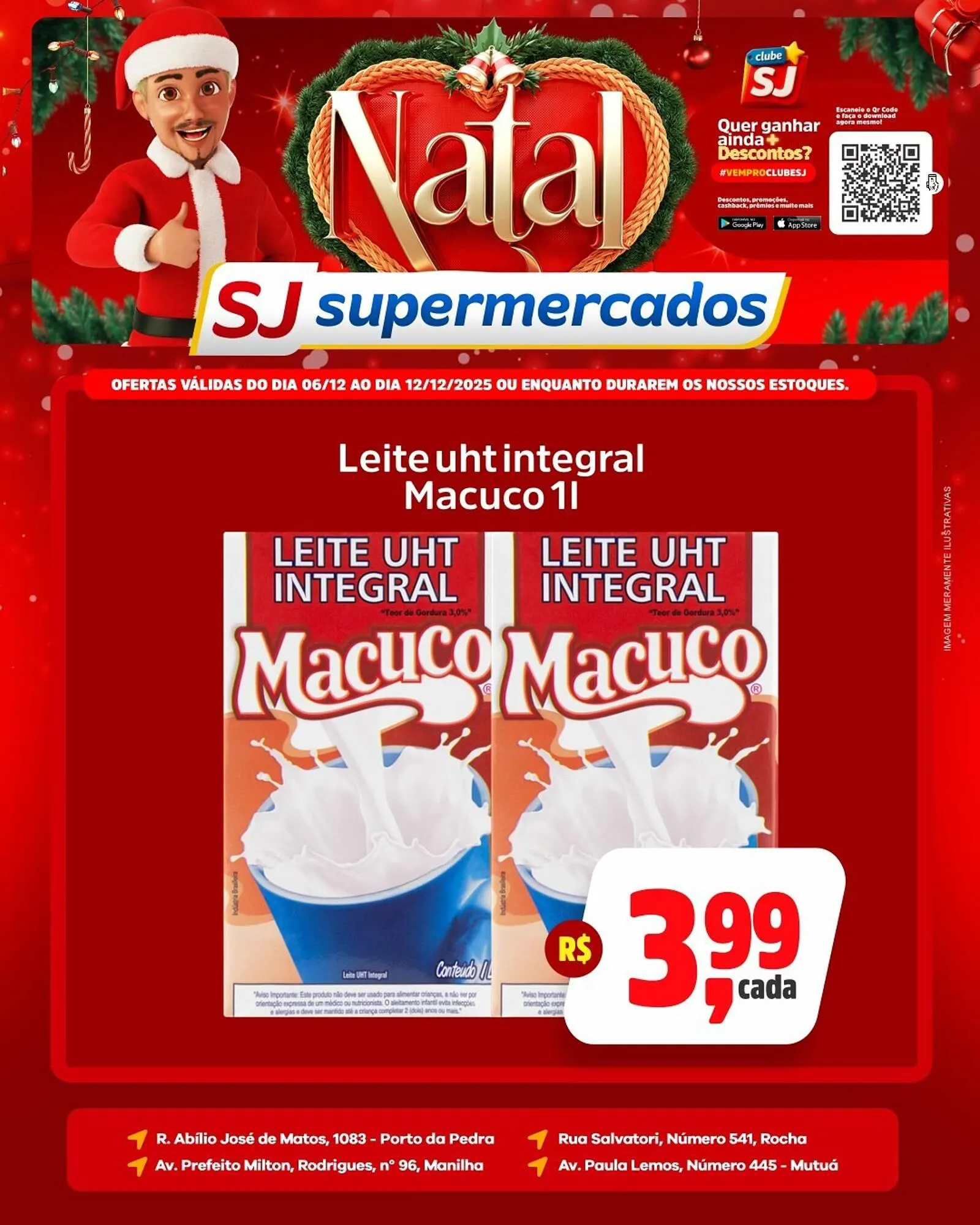 Encarte de Encarte Sj Supermercados 6 de dezembro até 12 de dezembro 2025 - Pagina 5