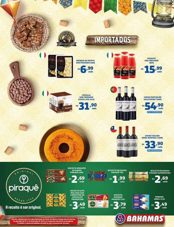 Encarte de Arraiá do Menor Preço Bahamas 3 de junho até 16 de junho 2024 - Pagina 5
