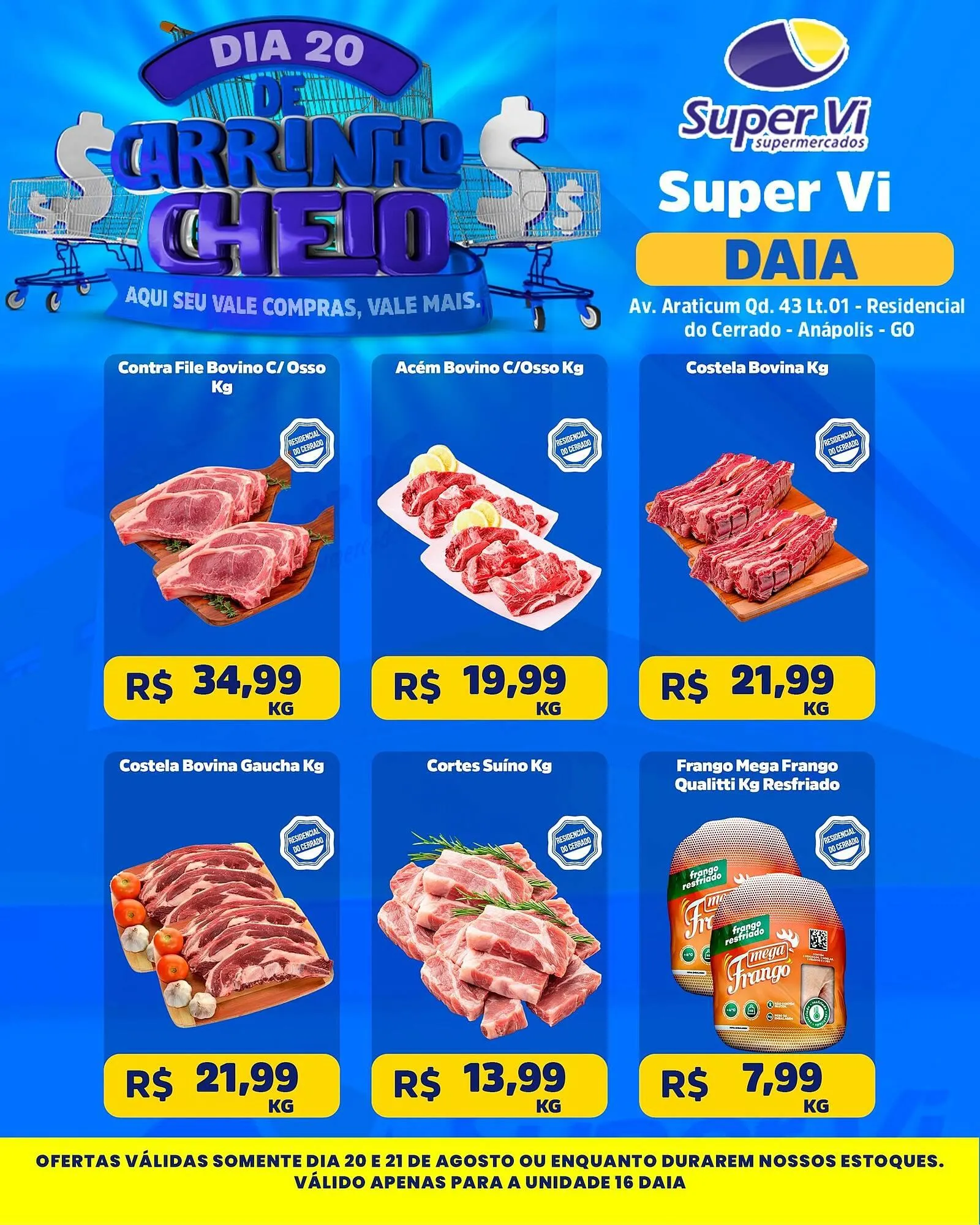 Encarte de Catálogo Super Vi Supermercados 20 de agosto até 21 de agosto 2025 - Pagina 3