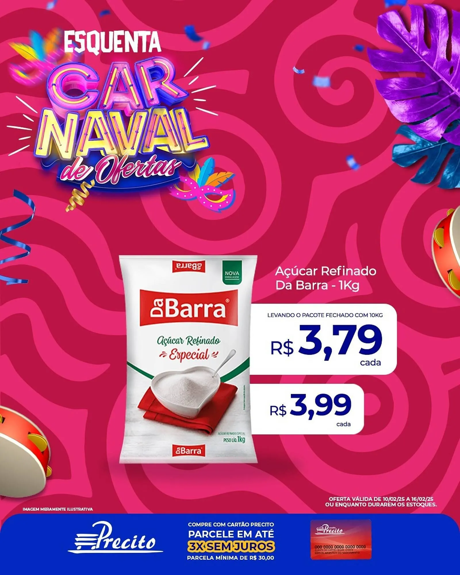 Encarte de Catálogo Supermercado Precito 10 de fevereiro até 15 de fevereiro 2025 - Pagina 3