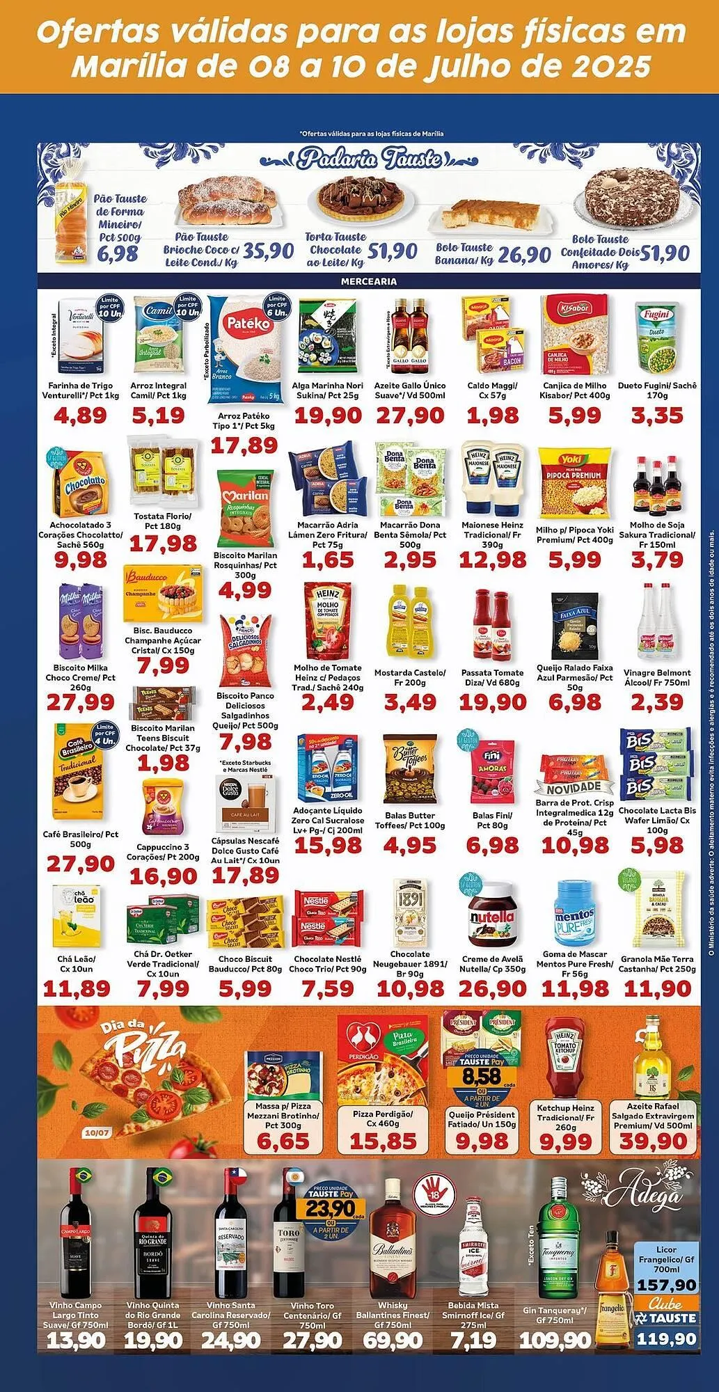 Encarte de Catálogo Supermercados Tauste 8 de julho até 10 de julho 2025 - Pagina 2
