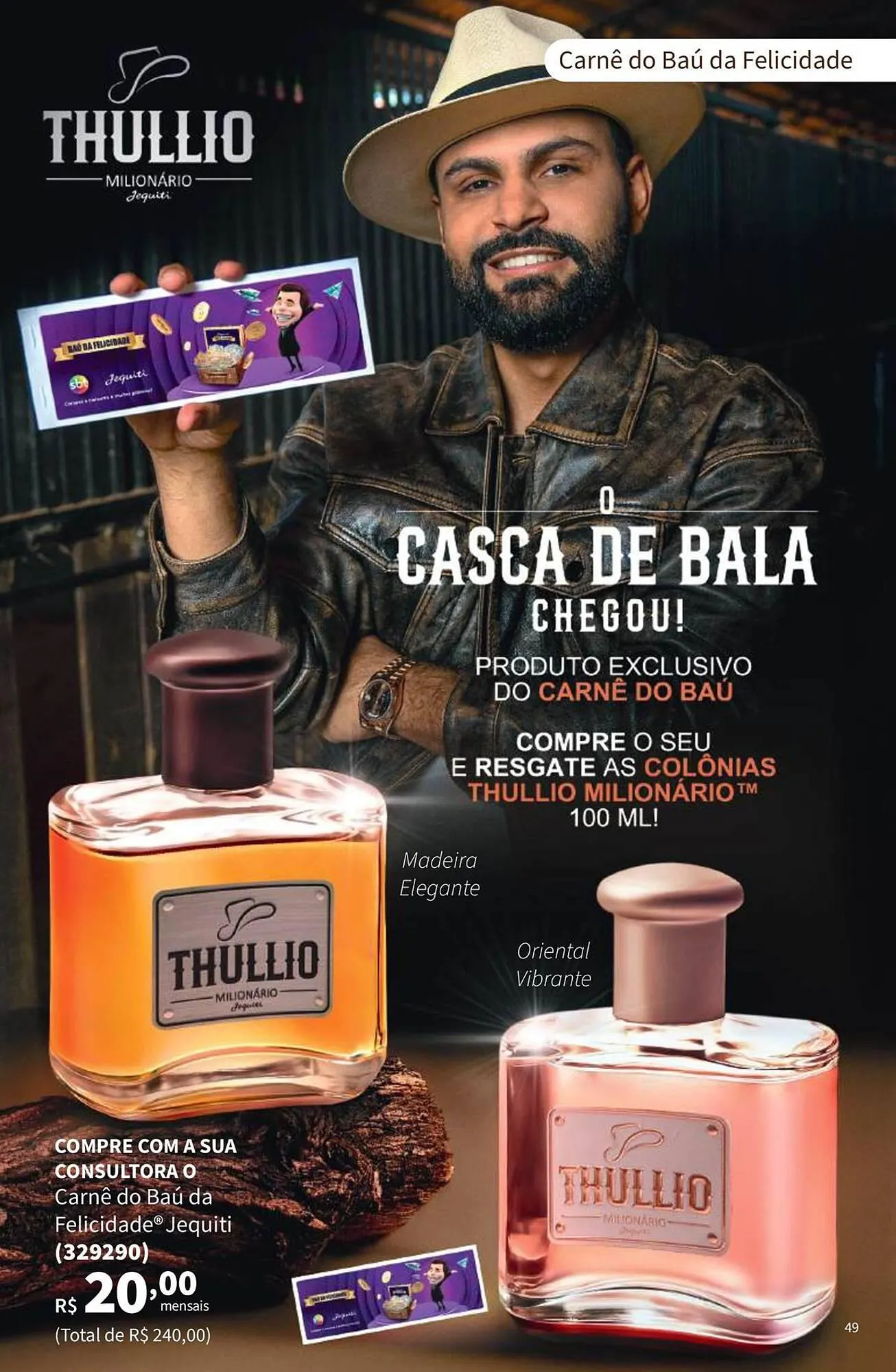 Encarte de Catálogo Jequiti 1 de novembro até 30 de novembro 2025 - Pagina 49