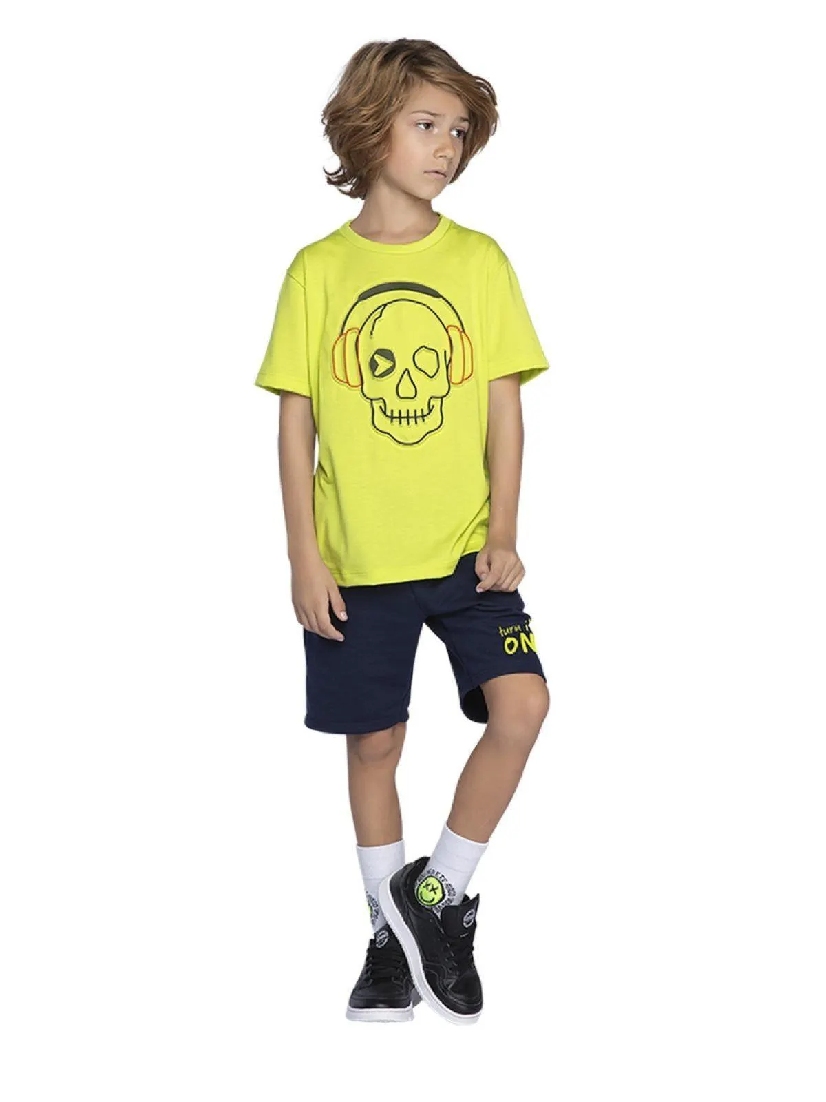 Conjunto Teen Menino Lemon Amarelo