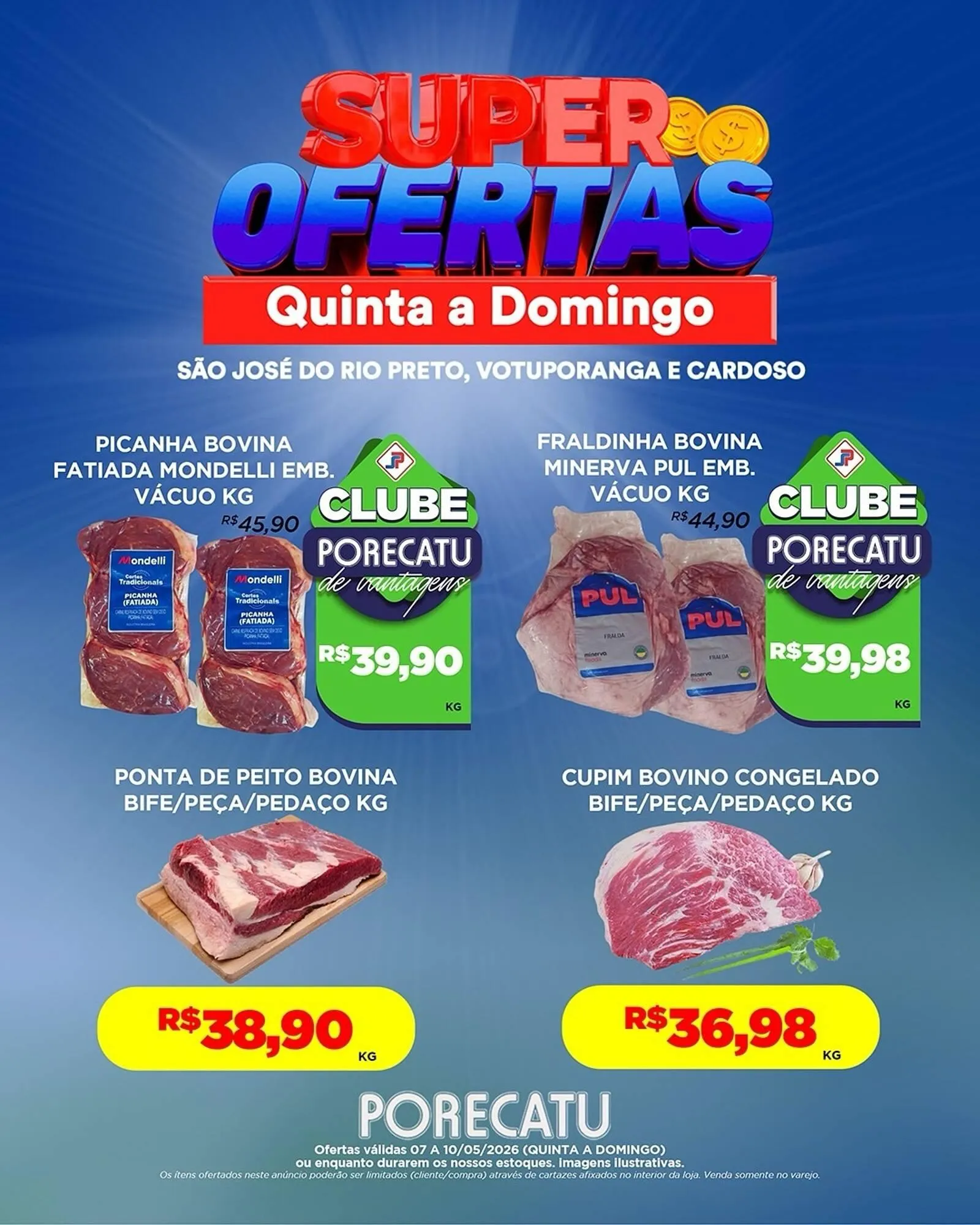 Encarte de Catálogo Supermercado Porecatu 7 de maio até 10 de maio 2026 - Pagina 10