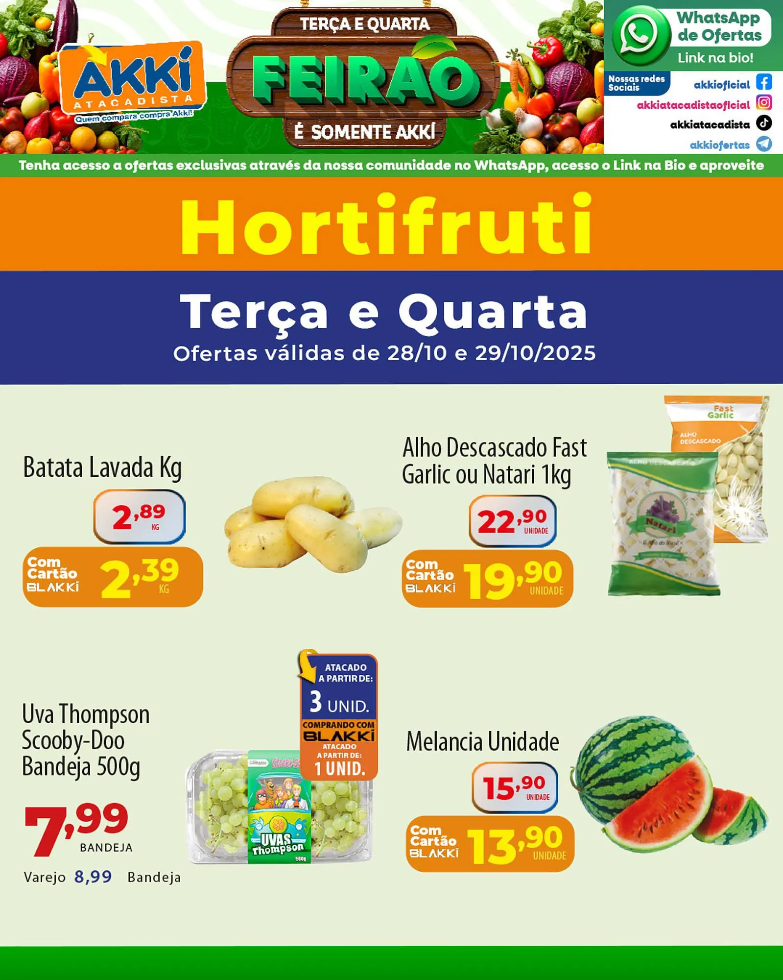 Encarte de Folheto Akki Atacadista 27 de outubro até 29 de outubro 2025 - Pagina 2