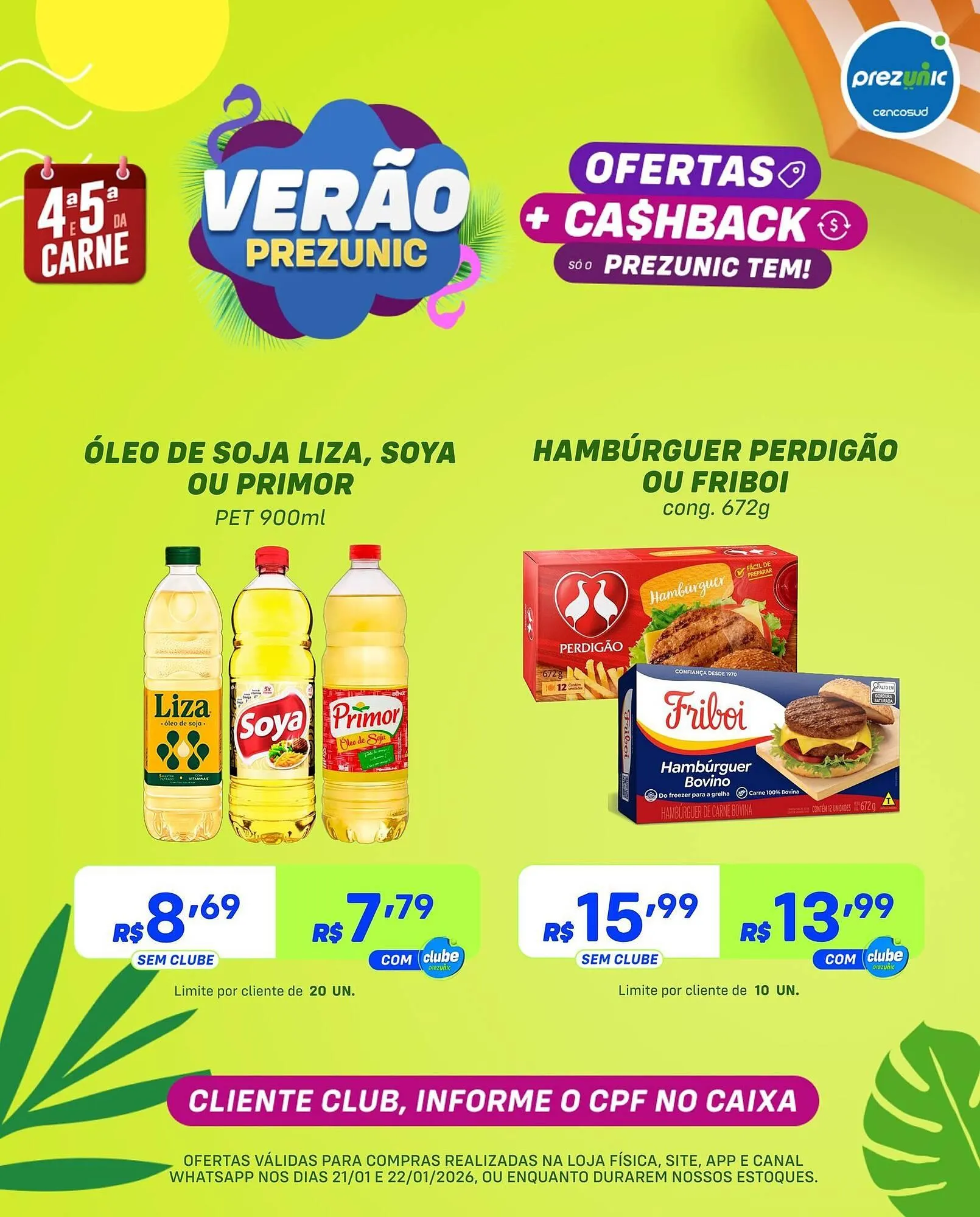 Encarte de Encarte Prezunic 21 de janeiro até 22 de janeiro 2026 - Pagina 5