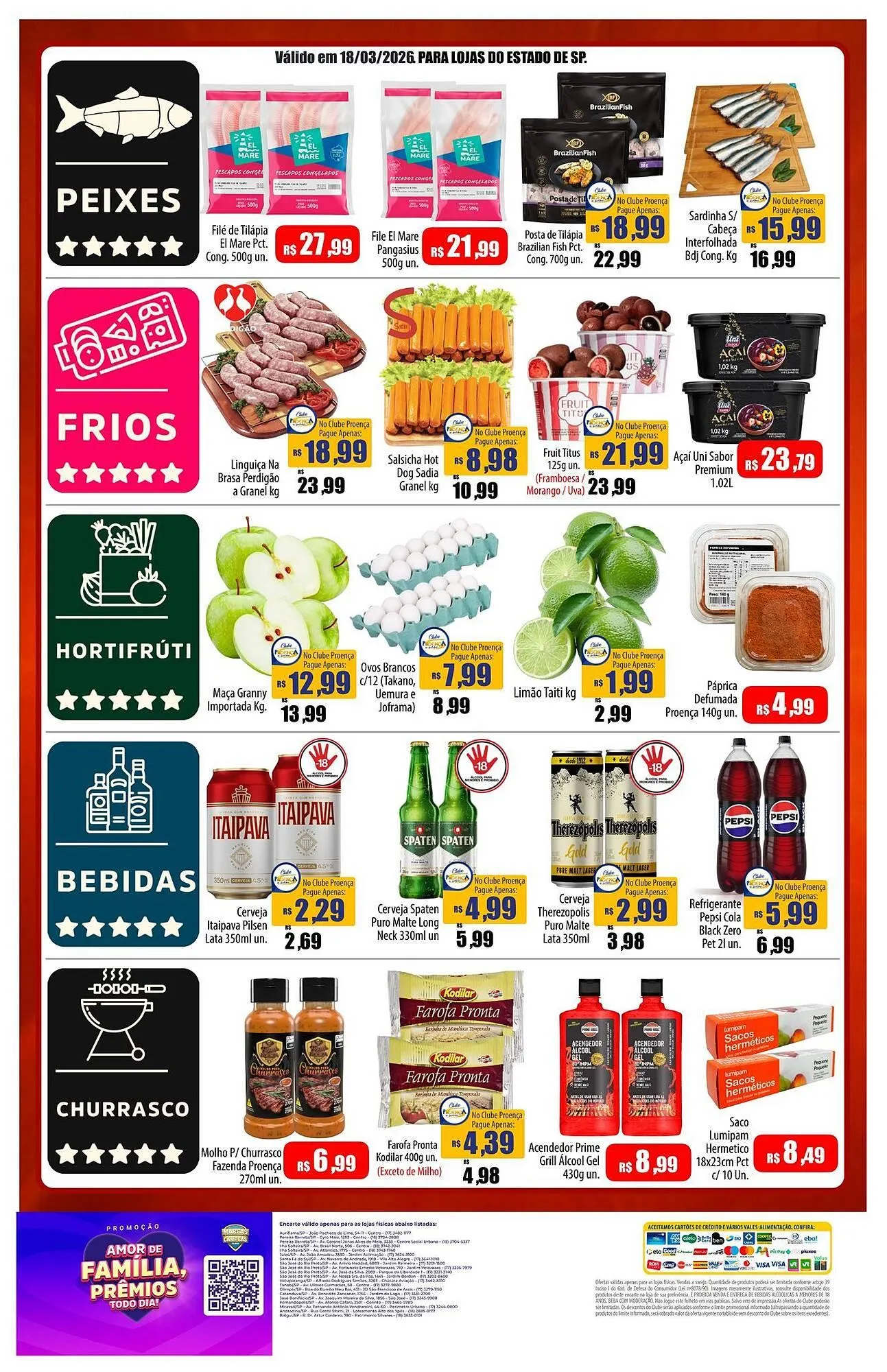 Encarte de Catálogo Proença Supermercados 18 de março até 18 de março 2026 - Pagina 2