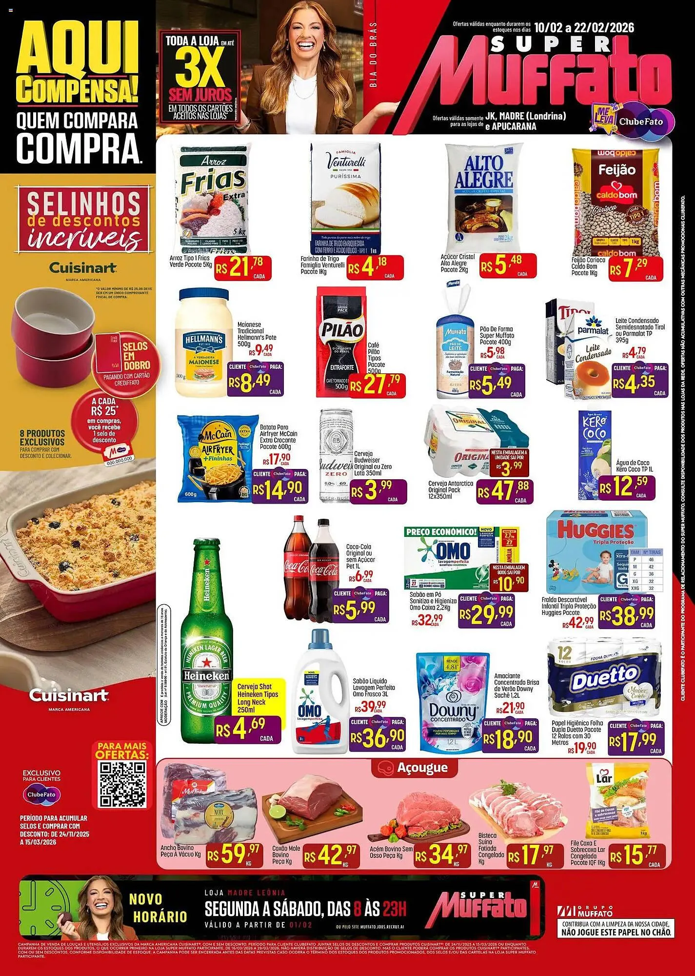 Encarte de Encarte Muffato 10 de fevereiro até 22 de fevereiro 2026 - Pagina 1