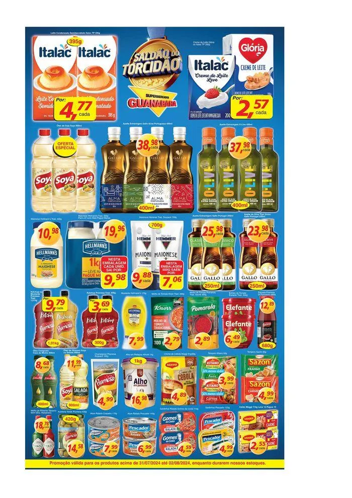 Encarte de Oferta Supermercados Guanabara 31 de julho até 2 de agosto 2024 - Pagina 7