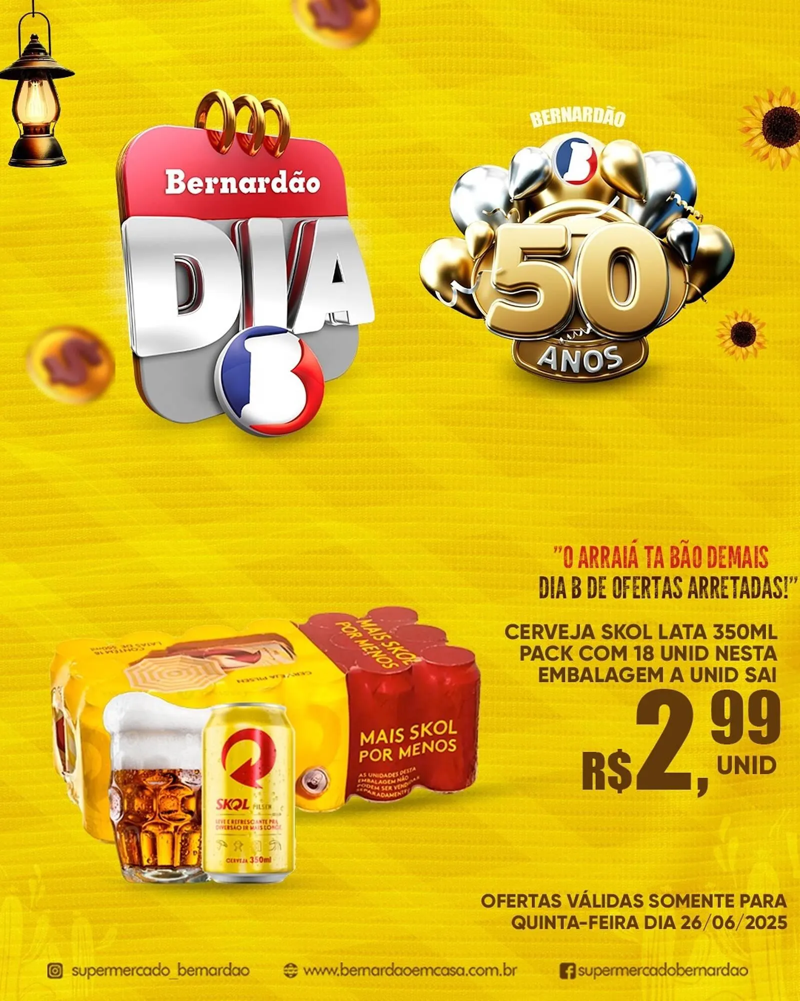 Encarte de Catálogo Supermercado Bernardão 26 de junho até 26 de junho 2025 - Pagina 5