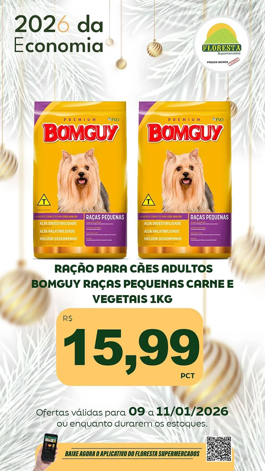 Encarte de Catálogo Floresta Supermercados 8 de janeiro até 10 de janeiro 2026 - Pagina 52