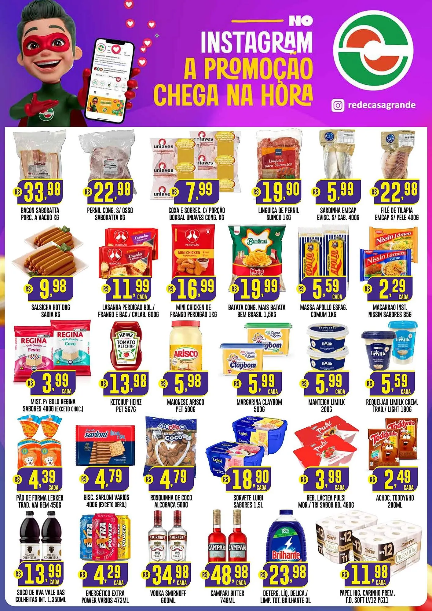 Encarte de Catálogo Casagrande Supermercados 12 de janeiro até 25 de janeiro 2026 - Pagina 1